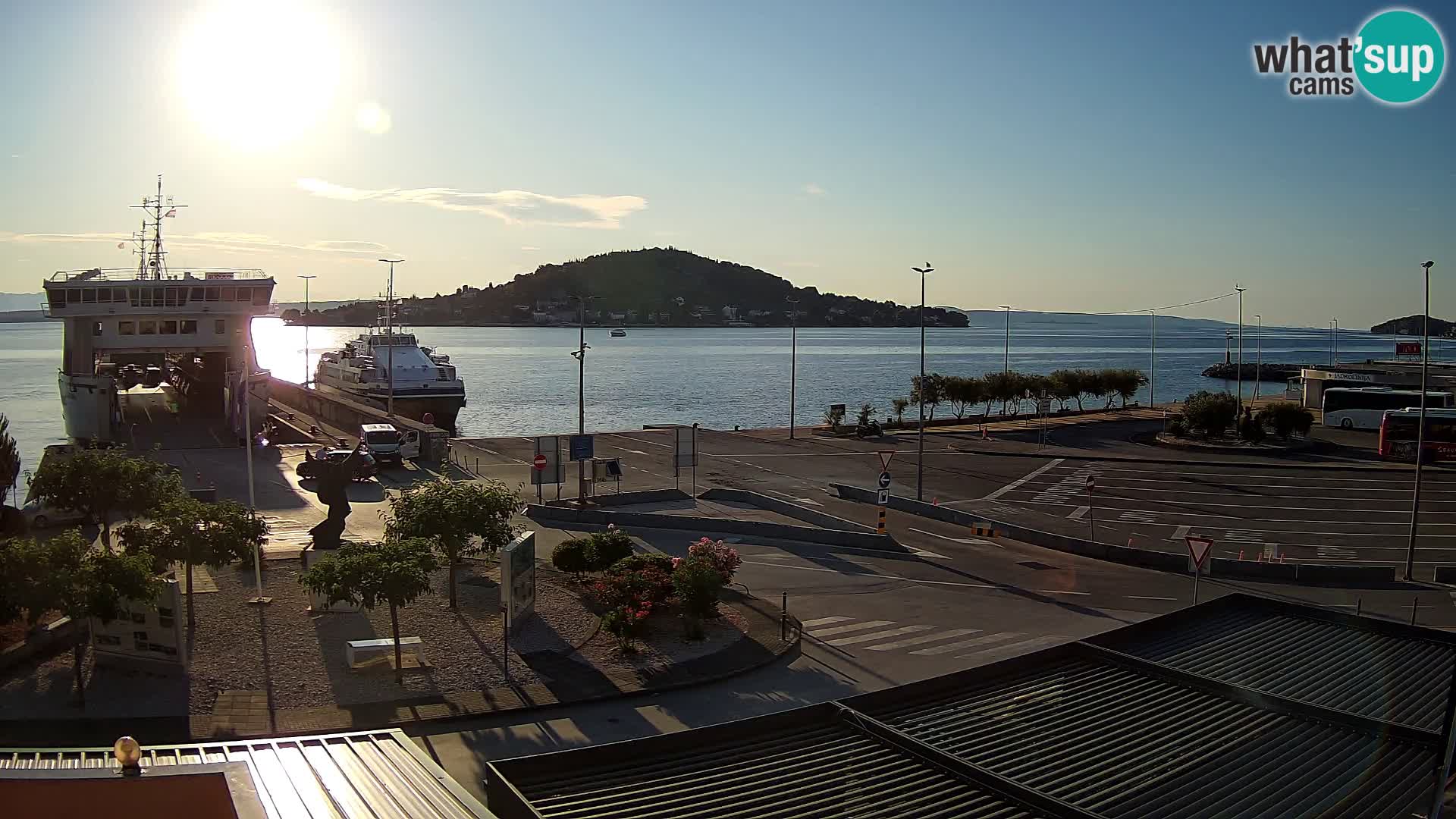 UGLJAN Webcam – Preko-Fähre nach Zadar