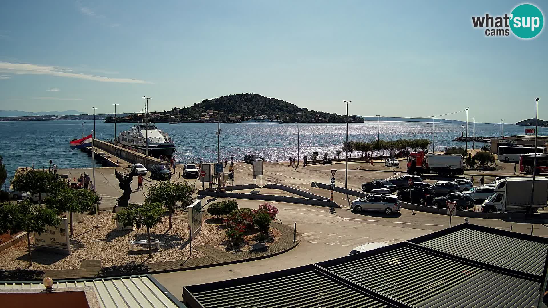 Web cam UGLJAN – Ferry de Preko à Zadar