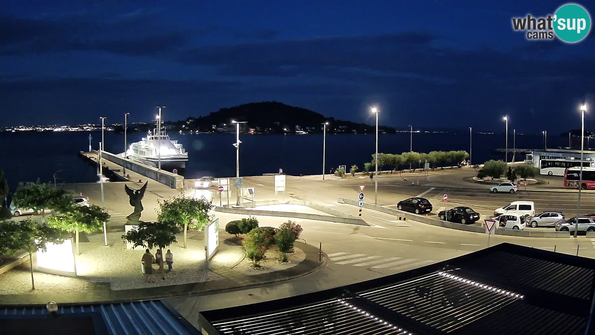 Spletna kamera Ugljan – trajekt Preko – Zadar