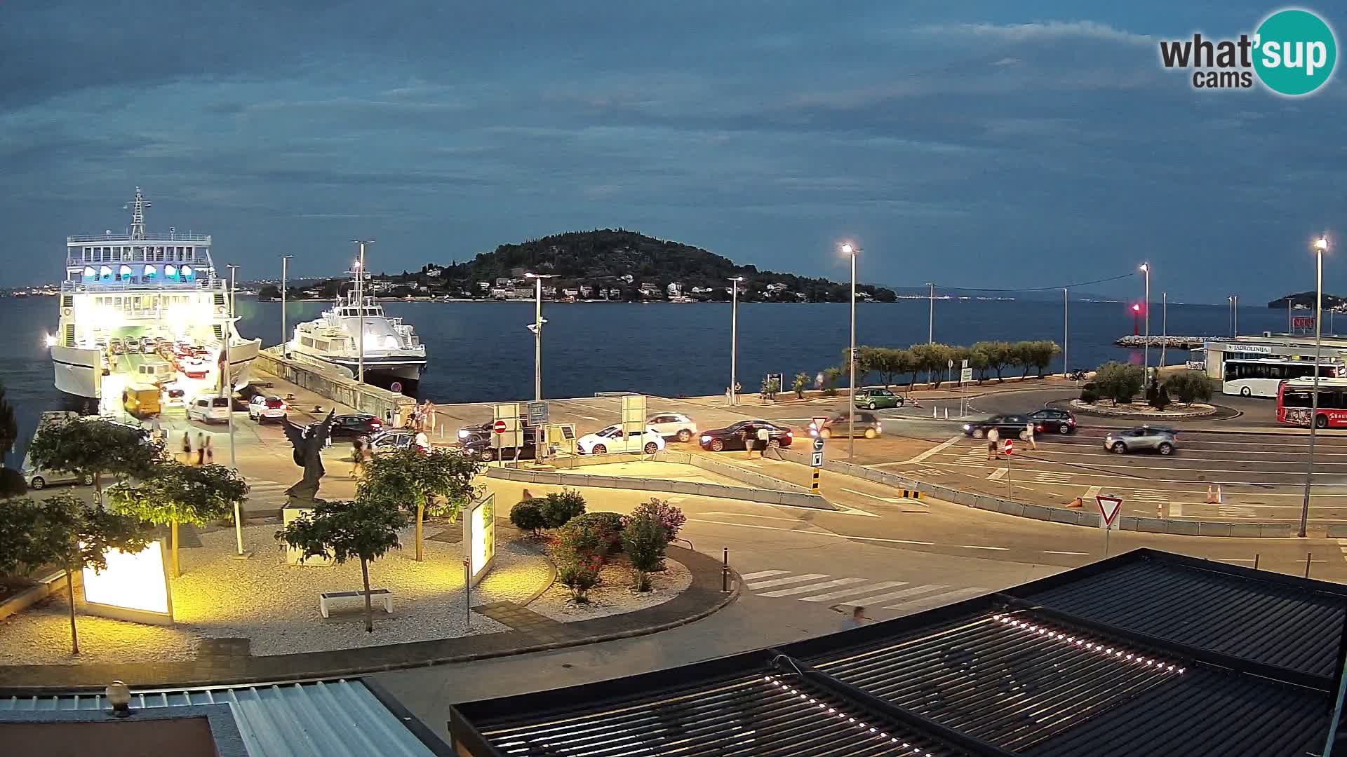 Cámara web UGLJAN – Transportar de Preko a Zadar