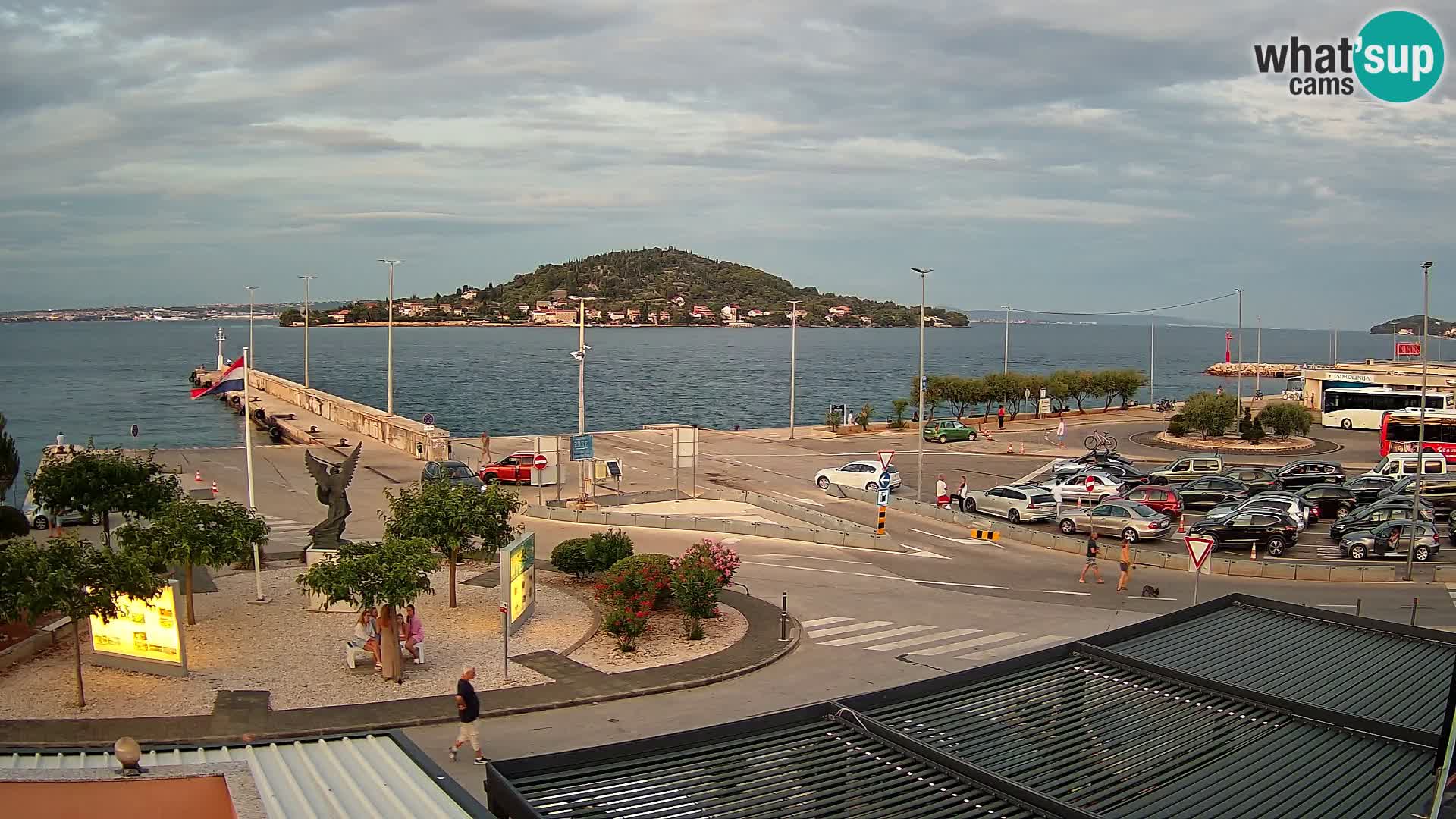 Cámara web UGLJAN – Transportar de Preko a Zadar