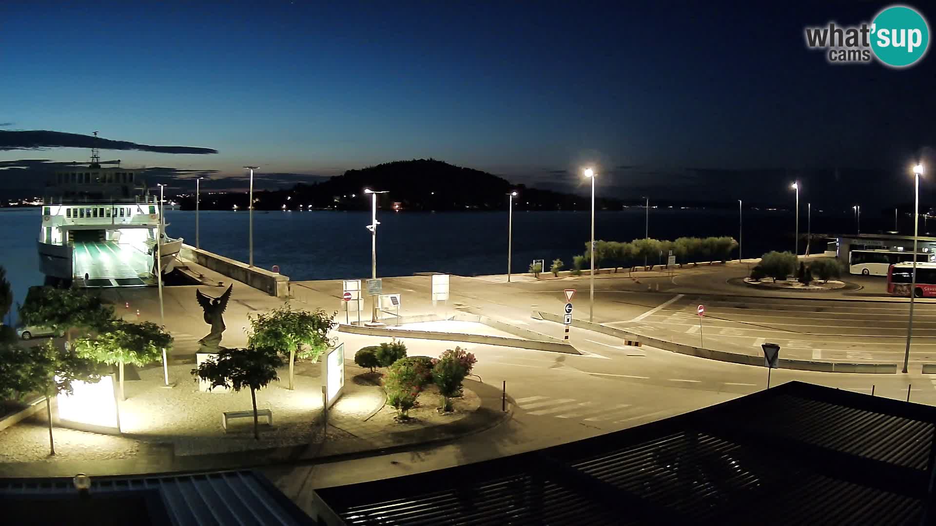 Webcam Ugljan – Preko Ferry to Zadar