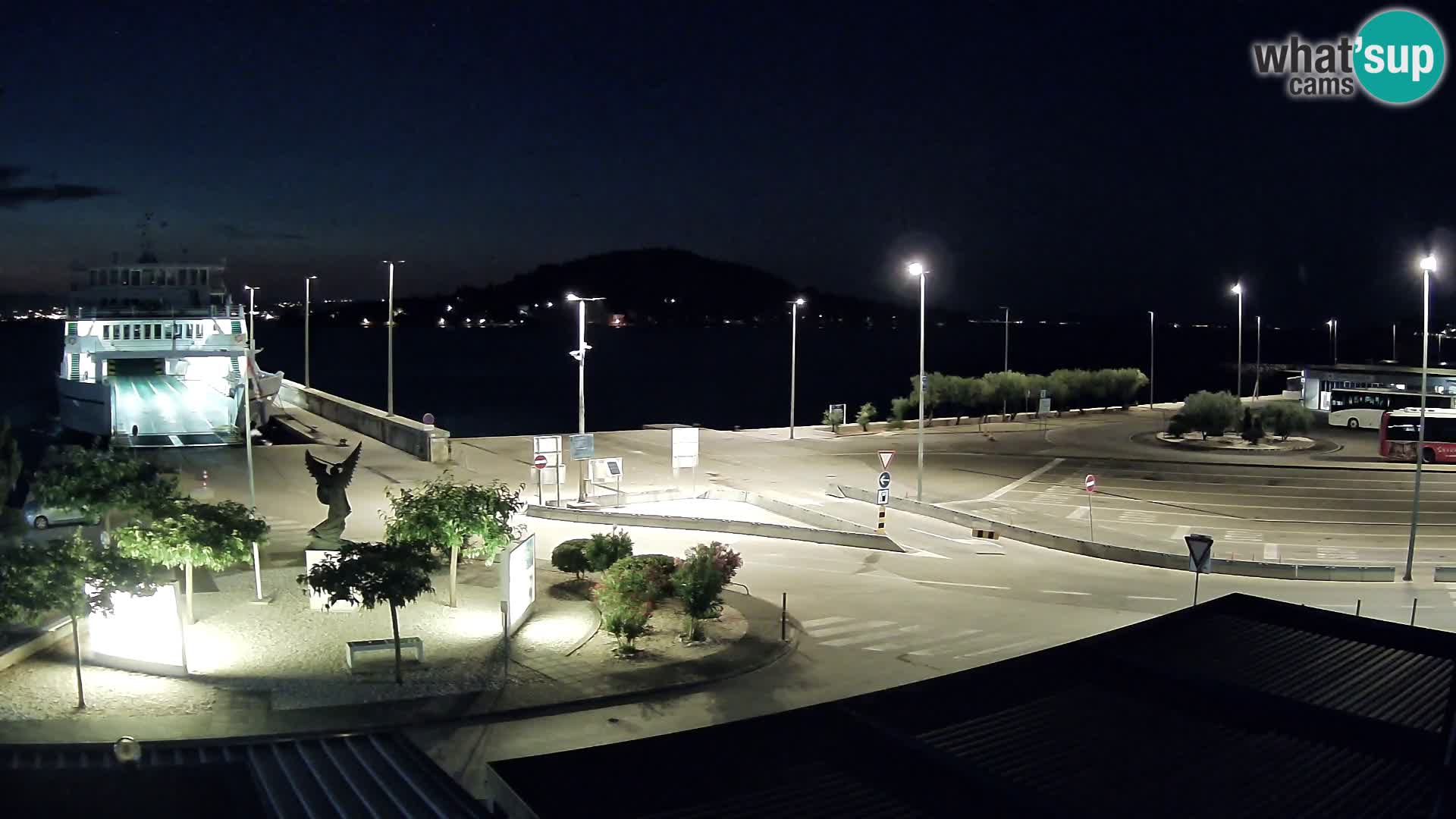 Webcam Ugljan – Preko Ferry to Zadar