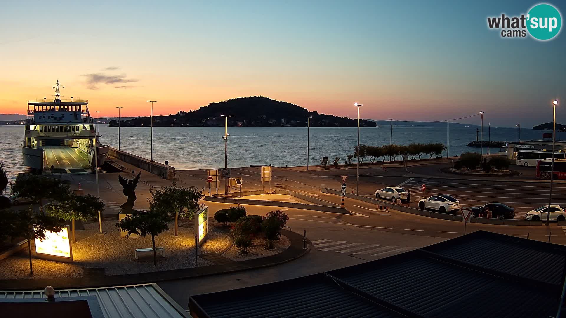 Web cam UGLJAN – Ferry de Preko à Zadar