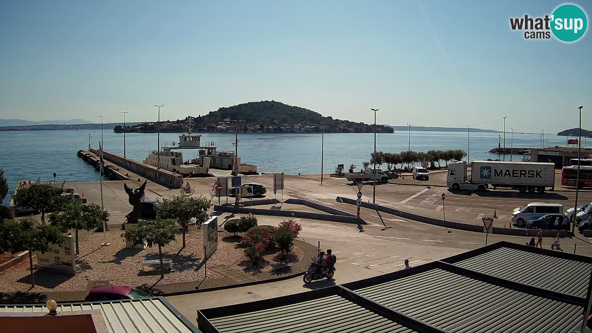 Web cam UGLJAN – Ferry de Preko à Zadar