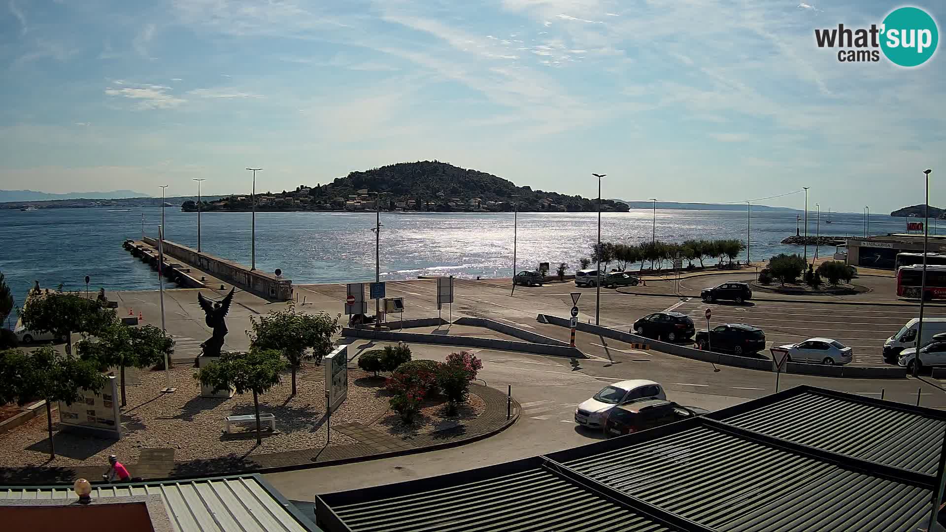 Webcam Ugljan – Preko Ferry to Zadar