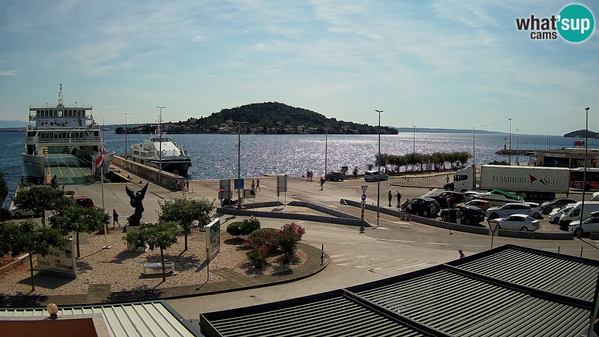 Web cam UGLJAN – Ferry de Preko à Zadar