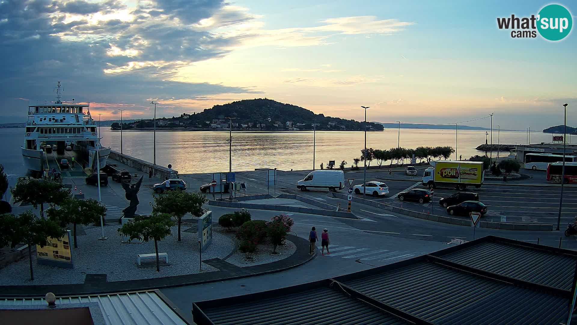 Cámara web UGLJAN – Transportar de Preko a Zadar