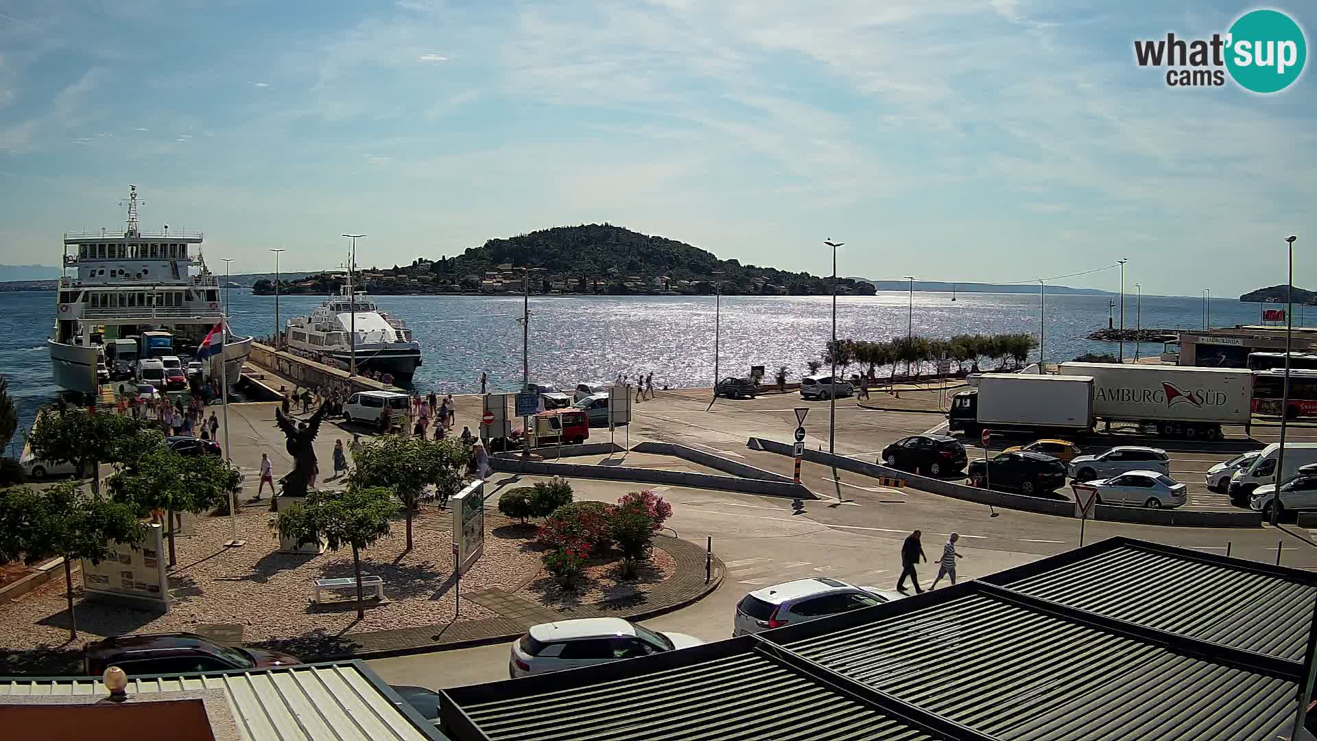 UGLJAN Webcam – Preko-Fähre nach Zadar