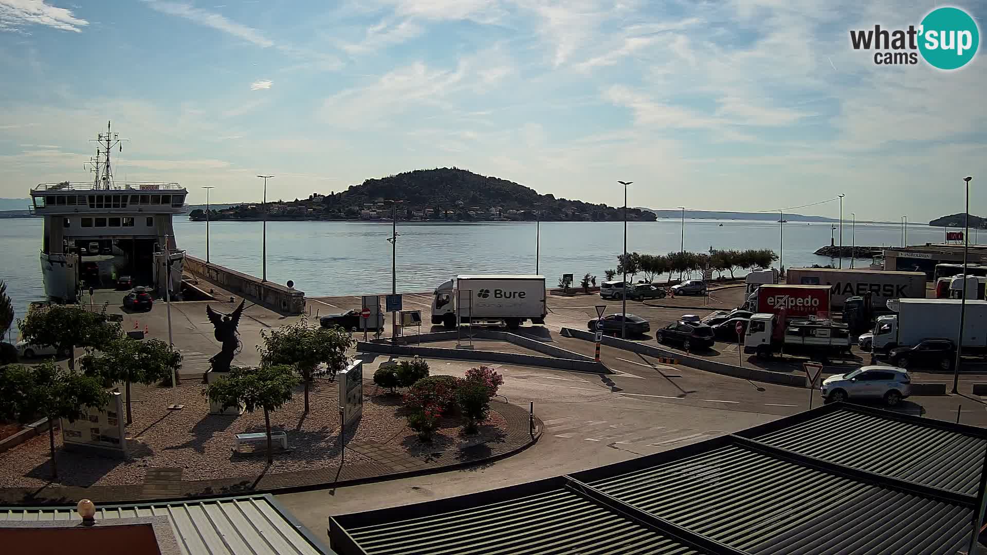 Web cam UGLJAN – Ferry de Preko à Zadar