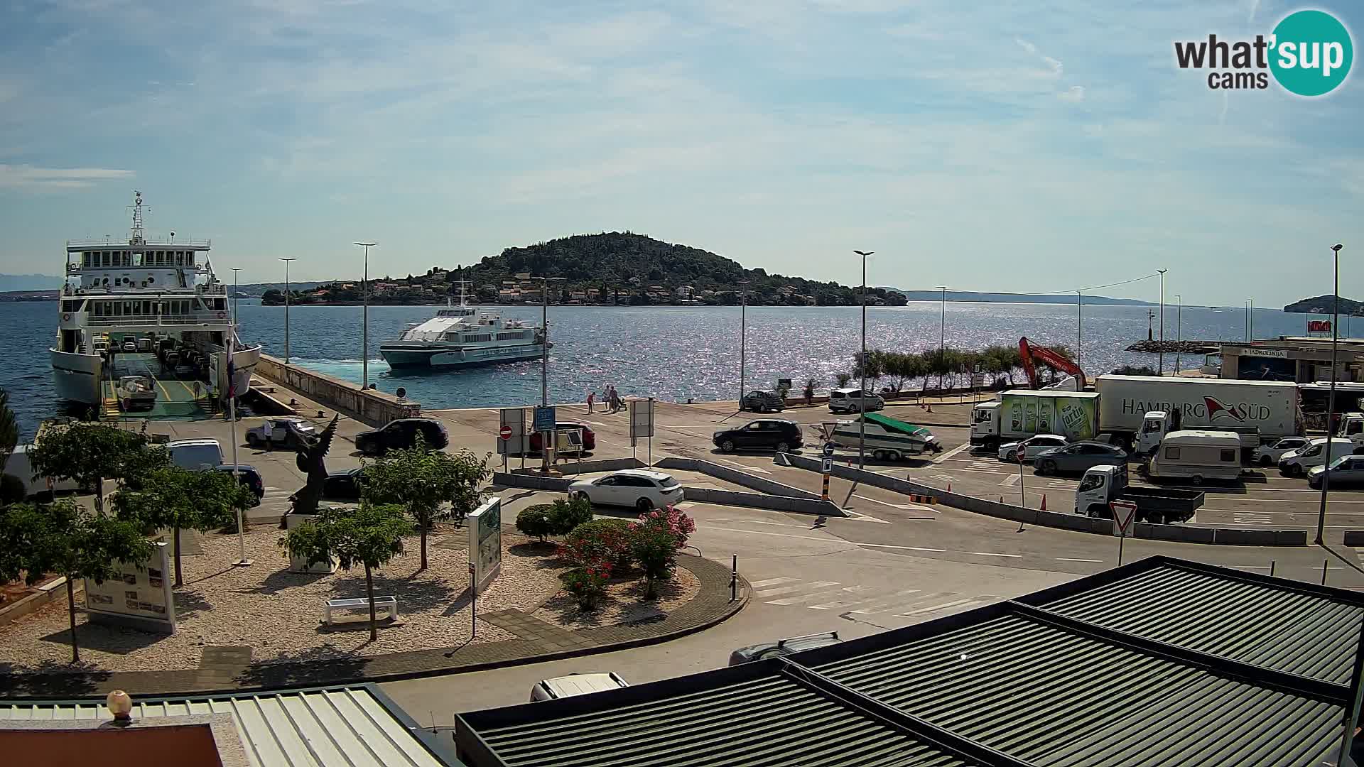 UGLJAN Webcam – Preko-Fähre nach Zadar