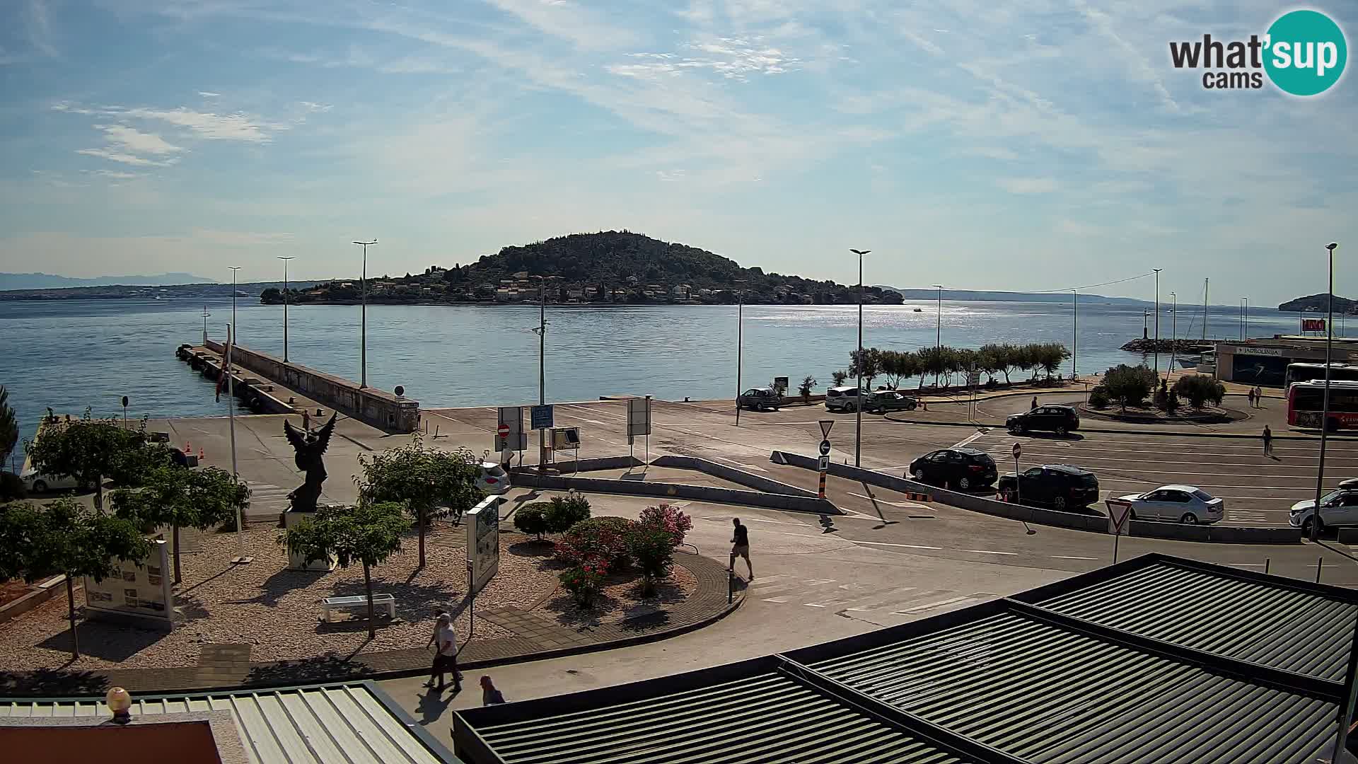 Webcam Ugljan – Preko Ferry to Zadar