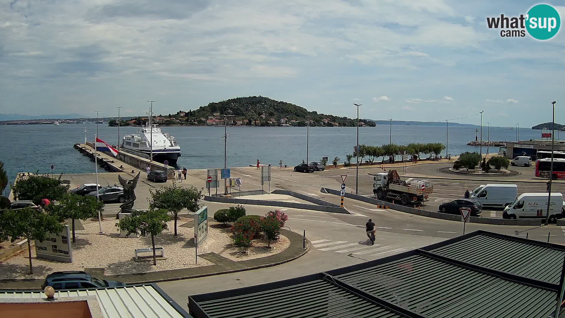 Web cam UGLJAN – Ferry de Preko à Zadar