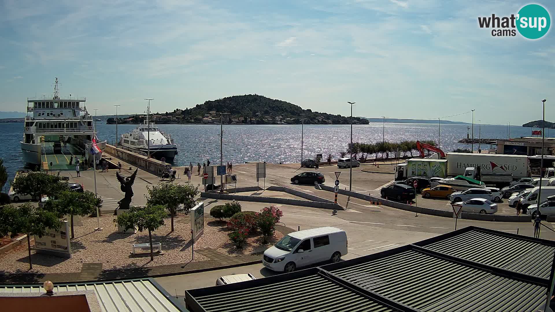 Web cam UGLJAN – Ferry de Preko à Zadar