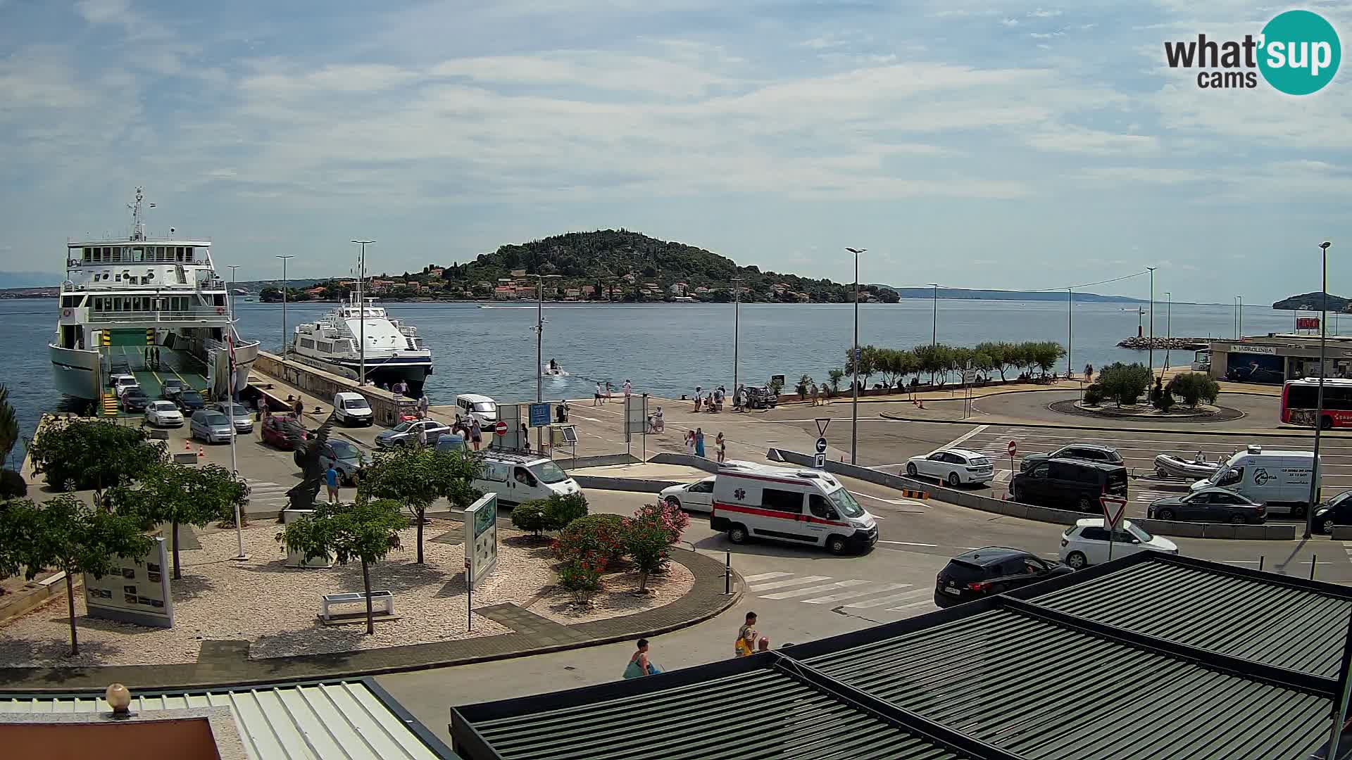 UGLJAN Webcam – Preko-Fähre nach Zadar