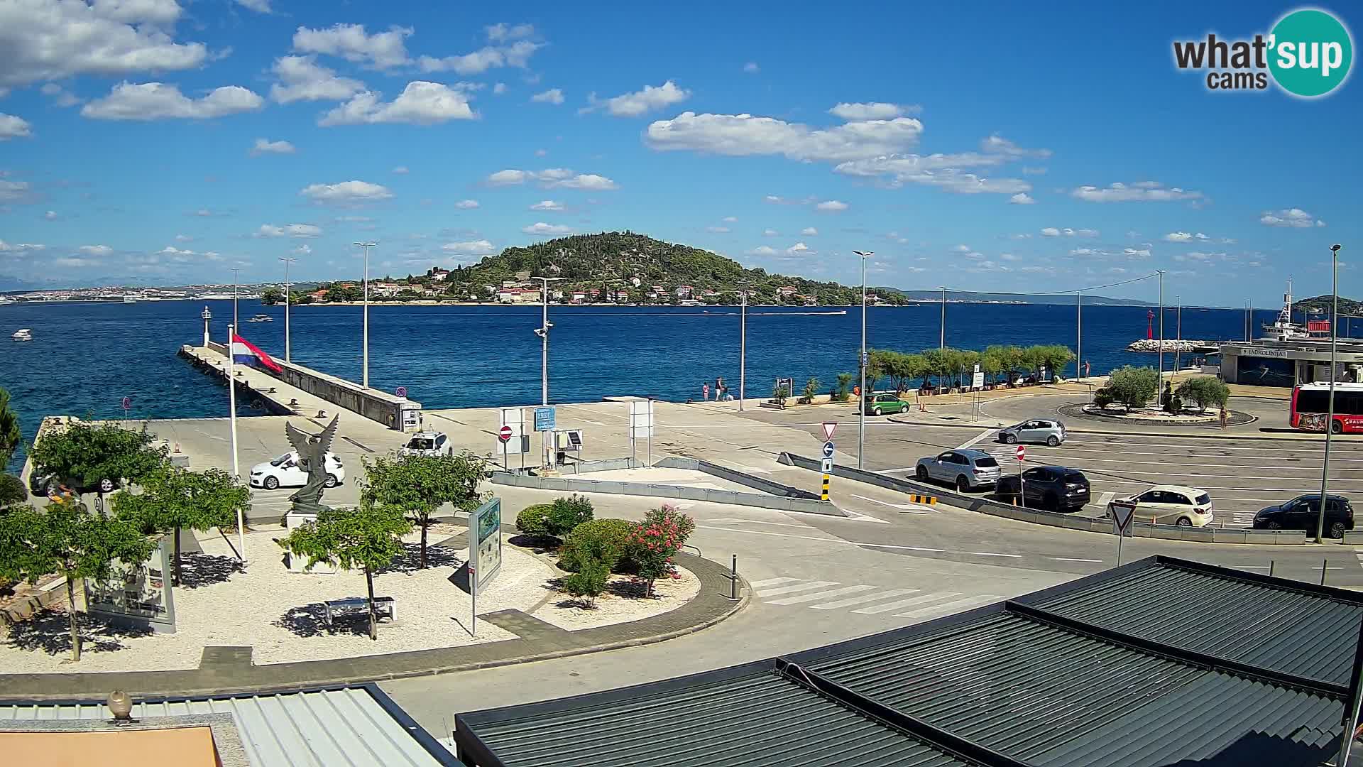 Web cam UGLJAN – Ferry de Preko à Zadar