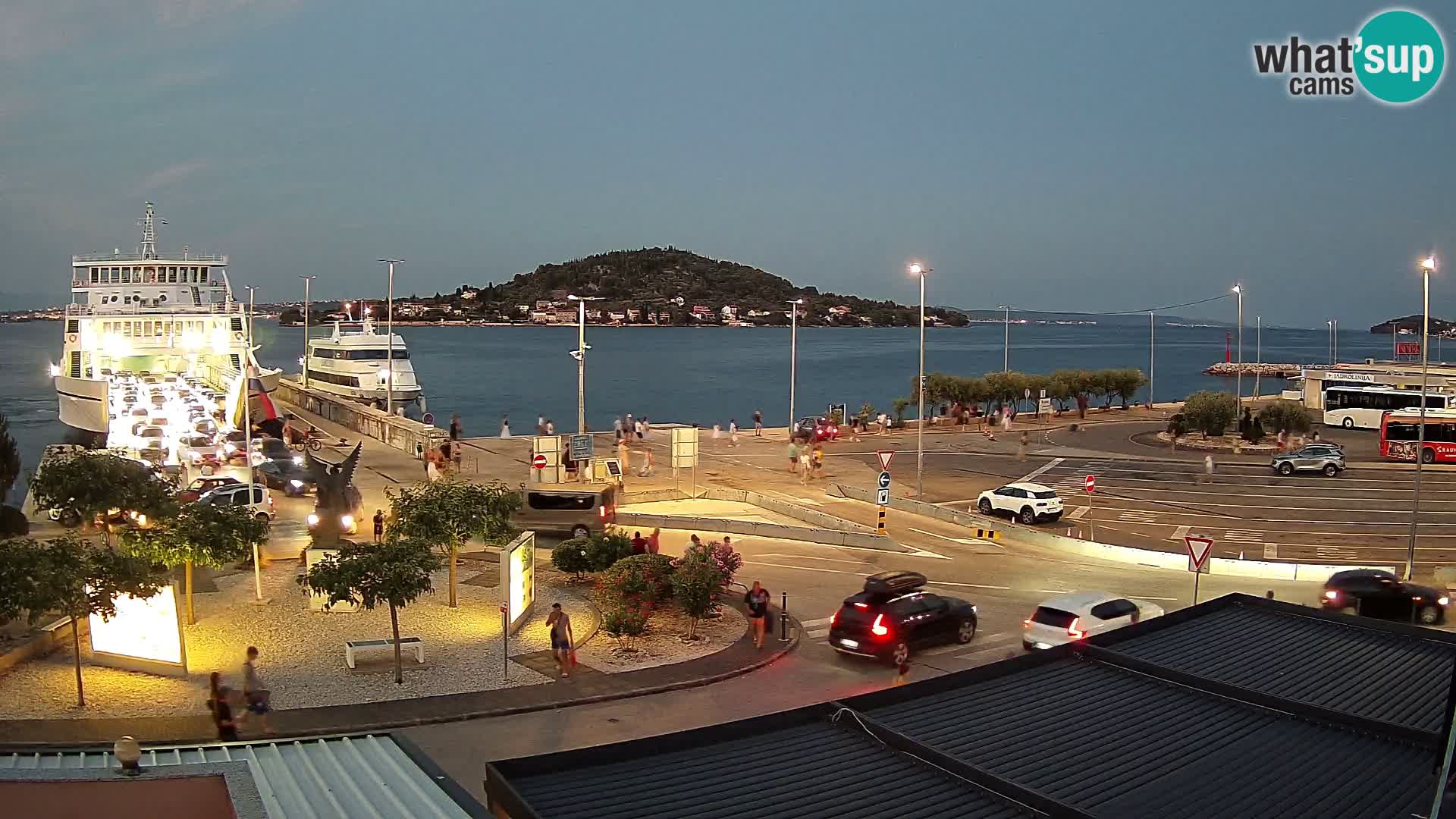 Web cam UGLJAN – Ferry de Preko à Zadar