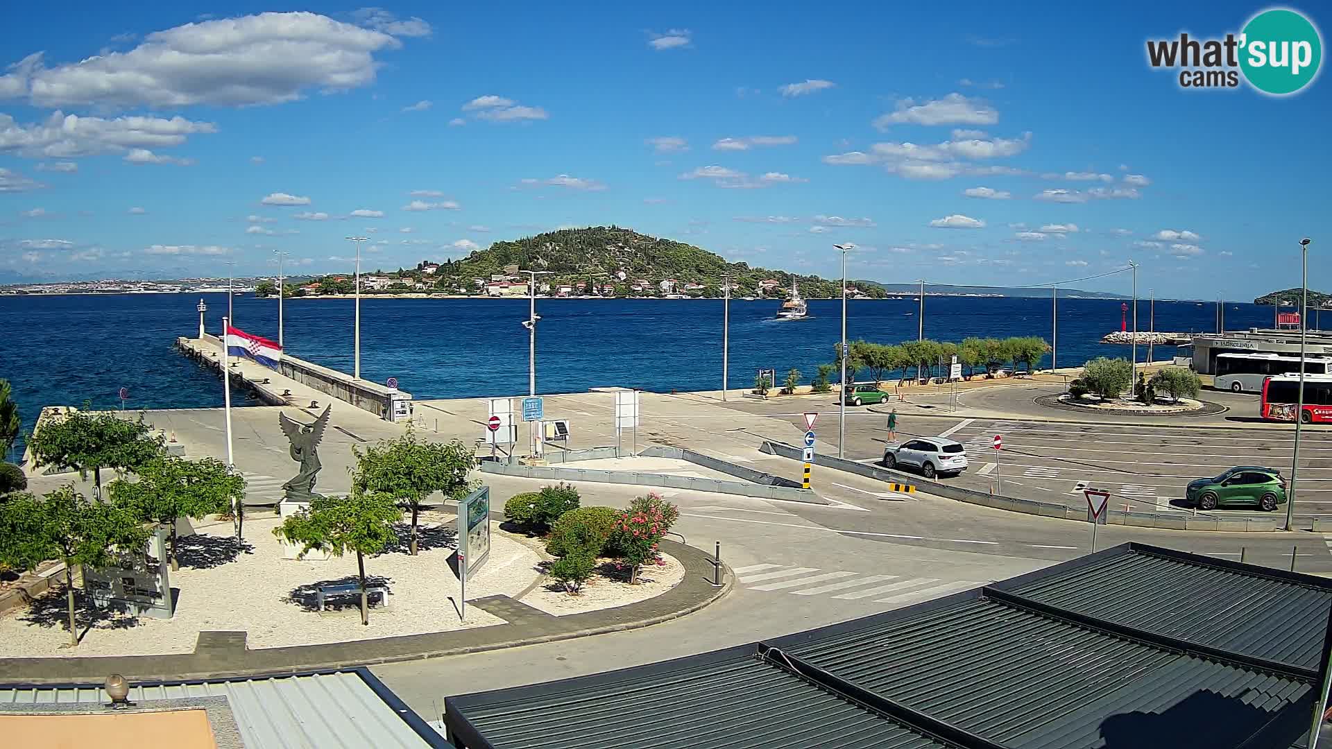 UGLJAN Webcam – Preko-Fähre nach Zadar