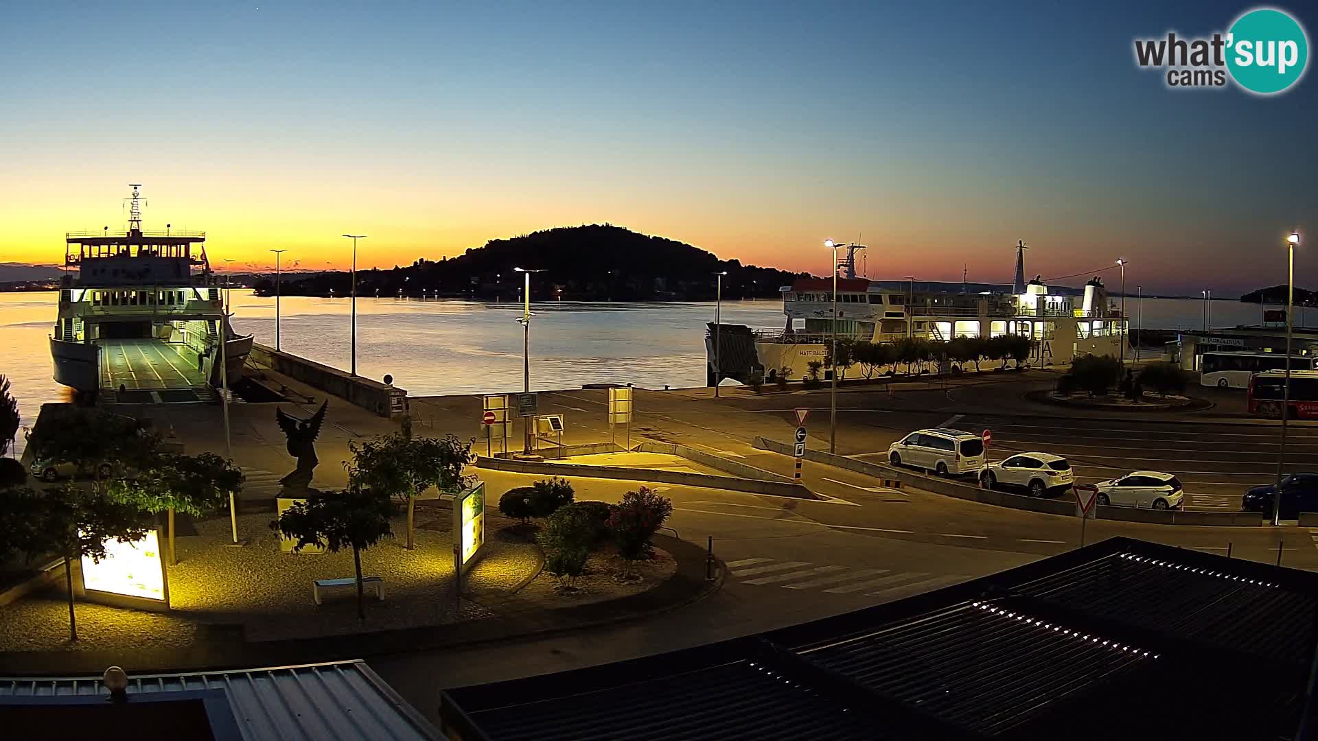 UGLJAN Webcam – Preko-Fähre nach Zadar