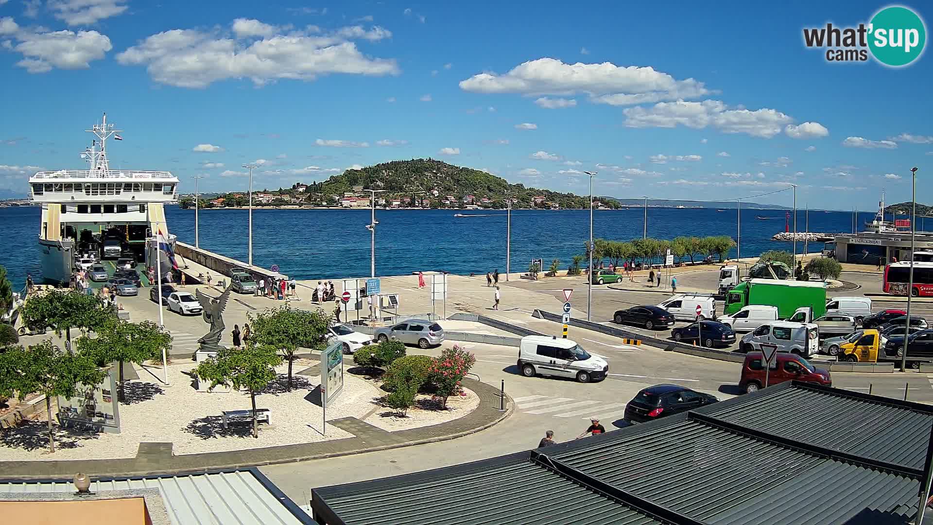 UGLJAN Webcam – Preko-Fähre nach Zadar