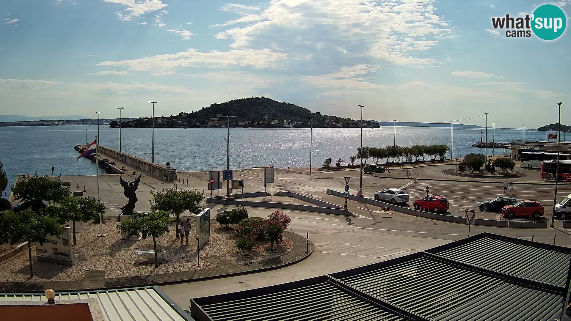 Webcam Ugljan – Preko Ferry to Zadar