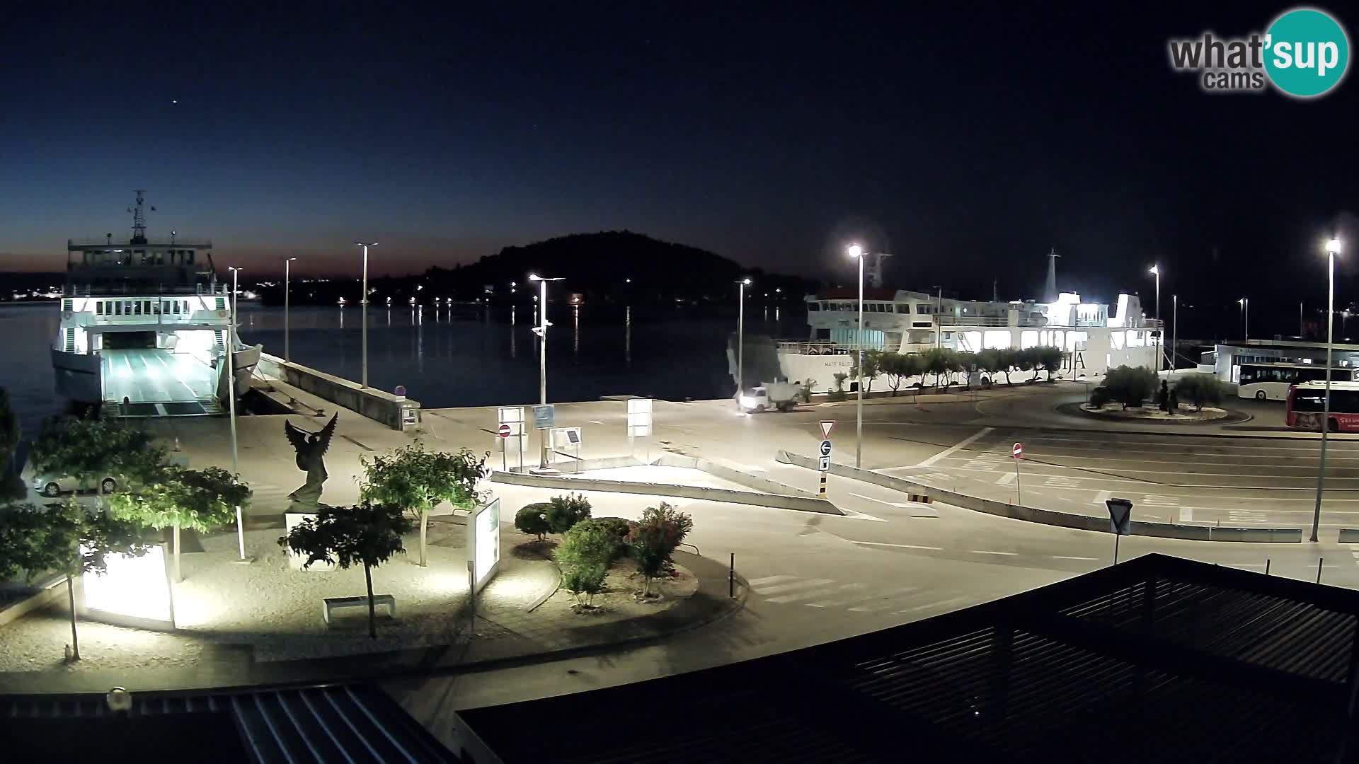 Spletna kamera Ugljan – trajekt Preko – Zadar