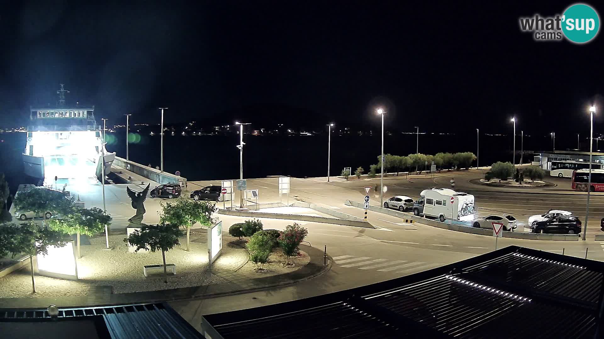 Webcam Ugliano – terminal traghetto da Preko a Zara
