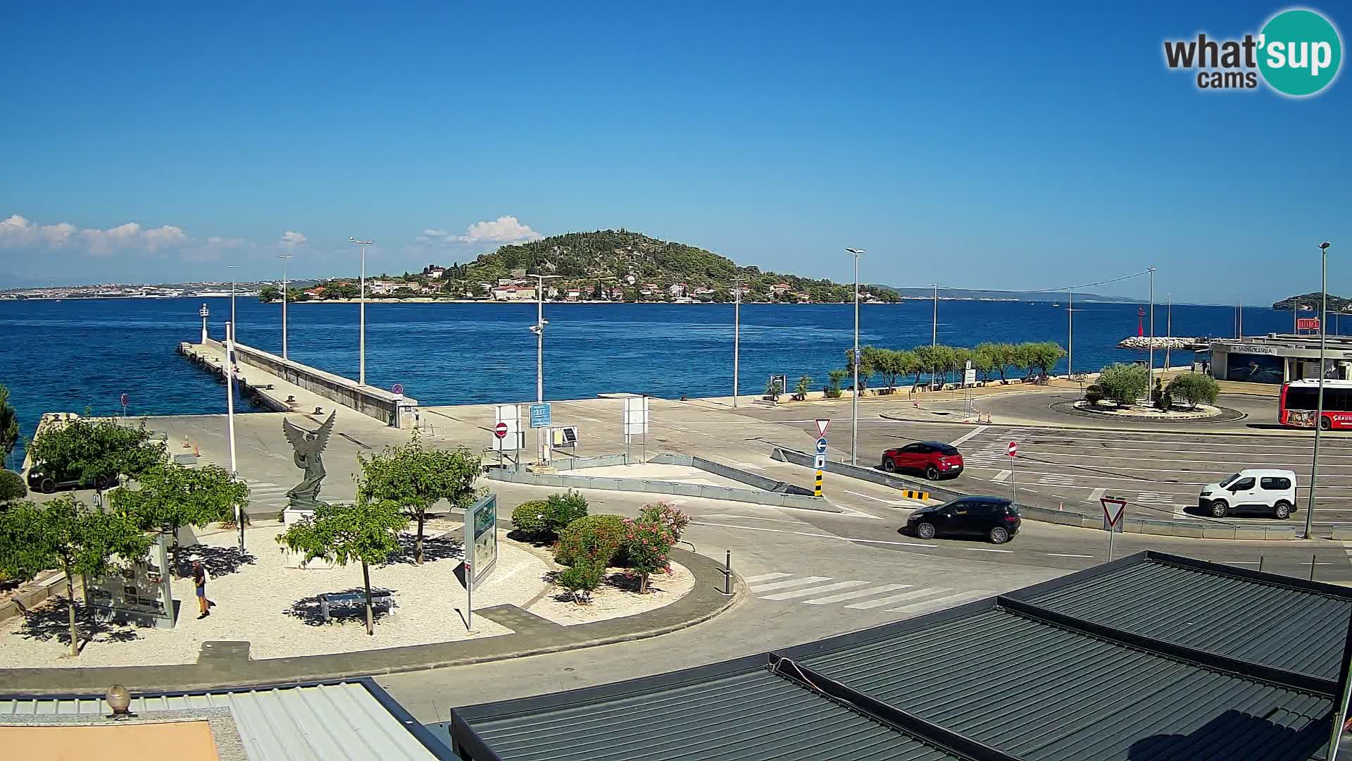 Cámara web UGLJAN – Transportar de Preko a Zadar
