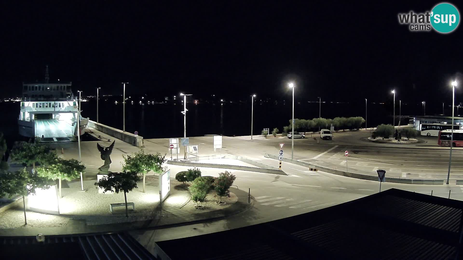 Webcam Ugliano – terminal traghetto da Preko a Zara