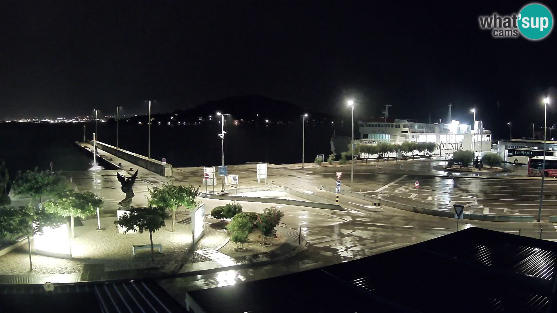 Webcam Ugliano – terminal traghetto da Preko a Zara