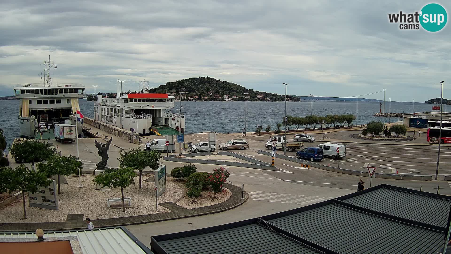 UGLJAN Webcam – Preko-Fähre nach Zadar
