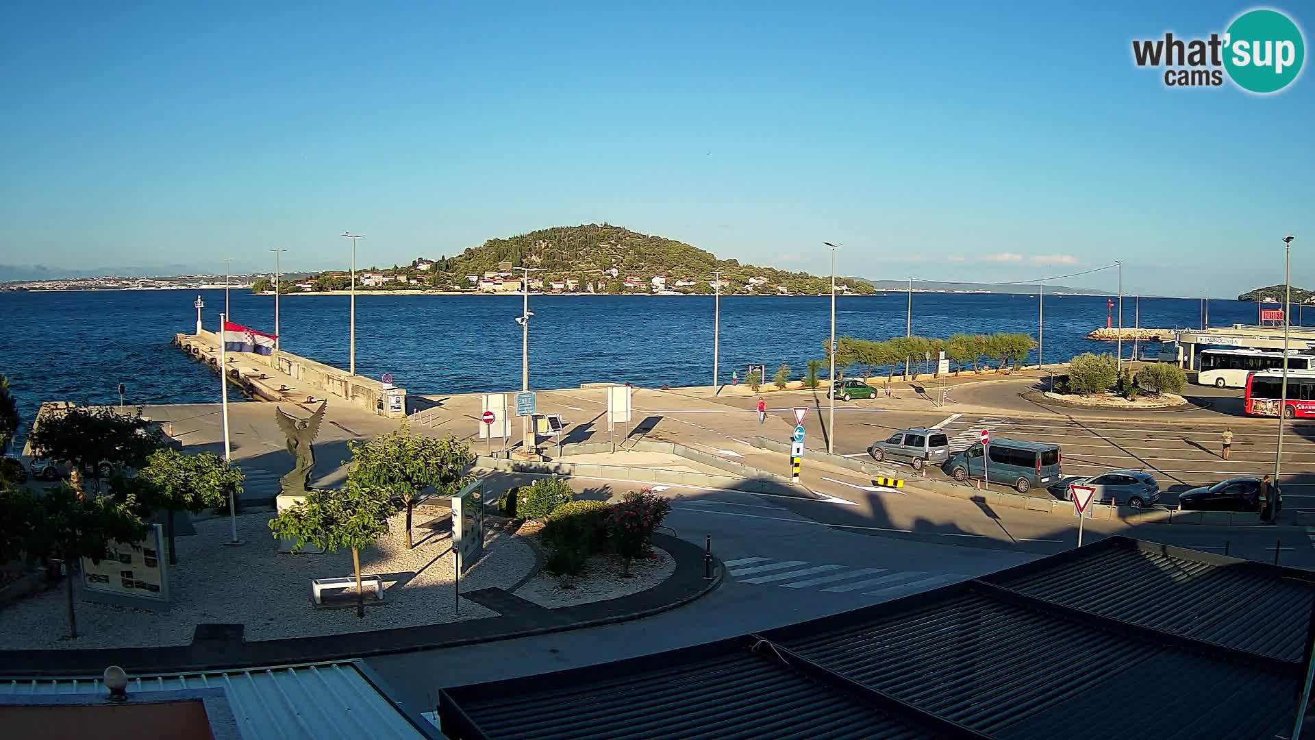 Webcam Ugljan – Preko Ferry to Zadar