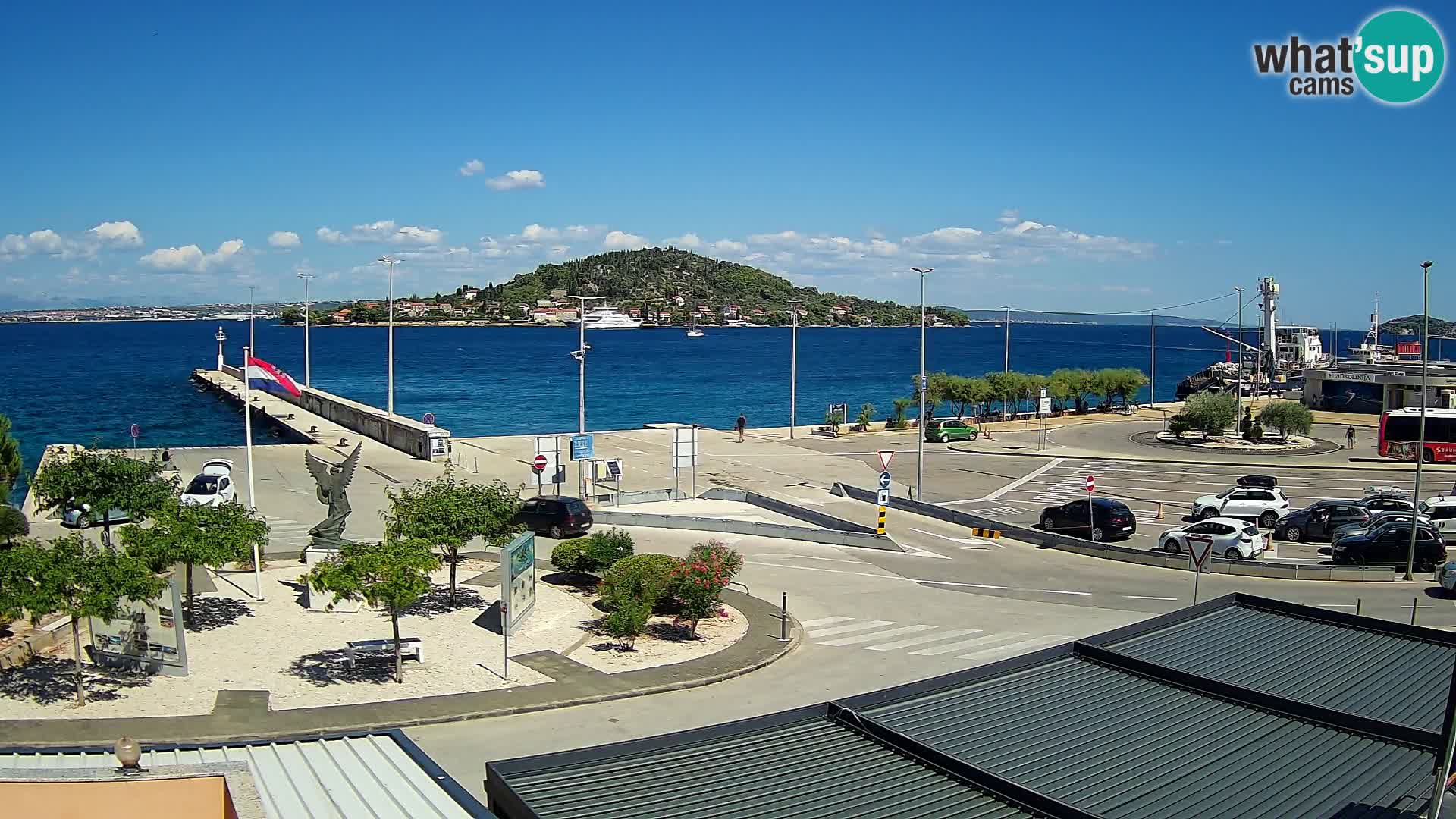 Web cam UGLJAN – Ferry de Preko à Zadar