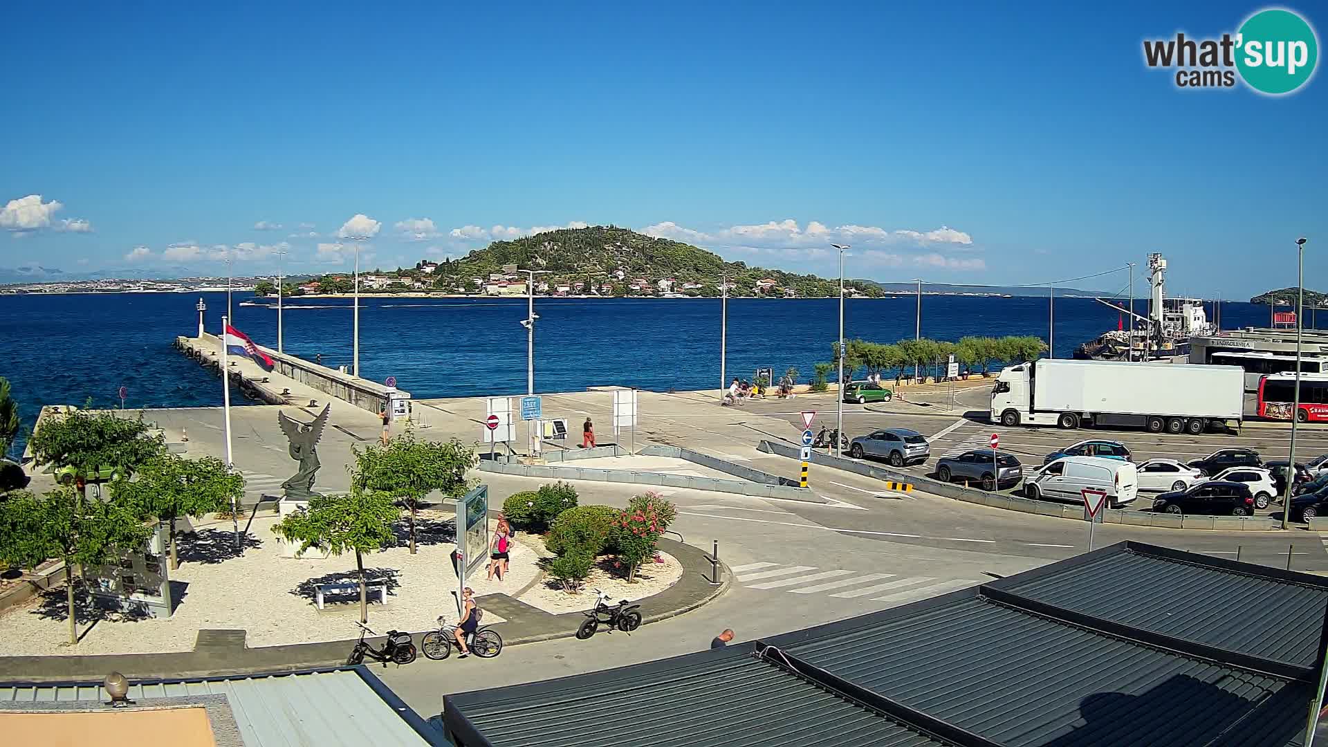 Web cam UGLJAN – Ferry de Preko à Zadar