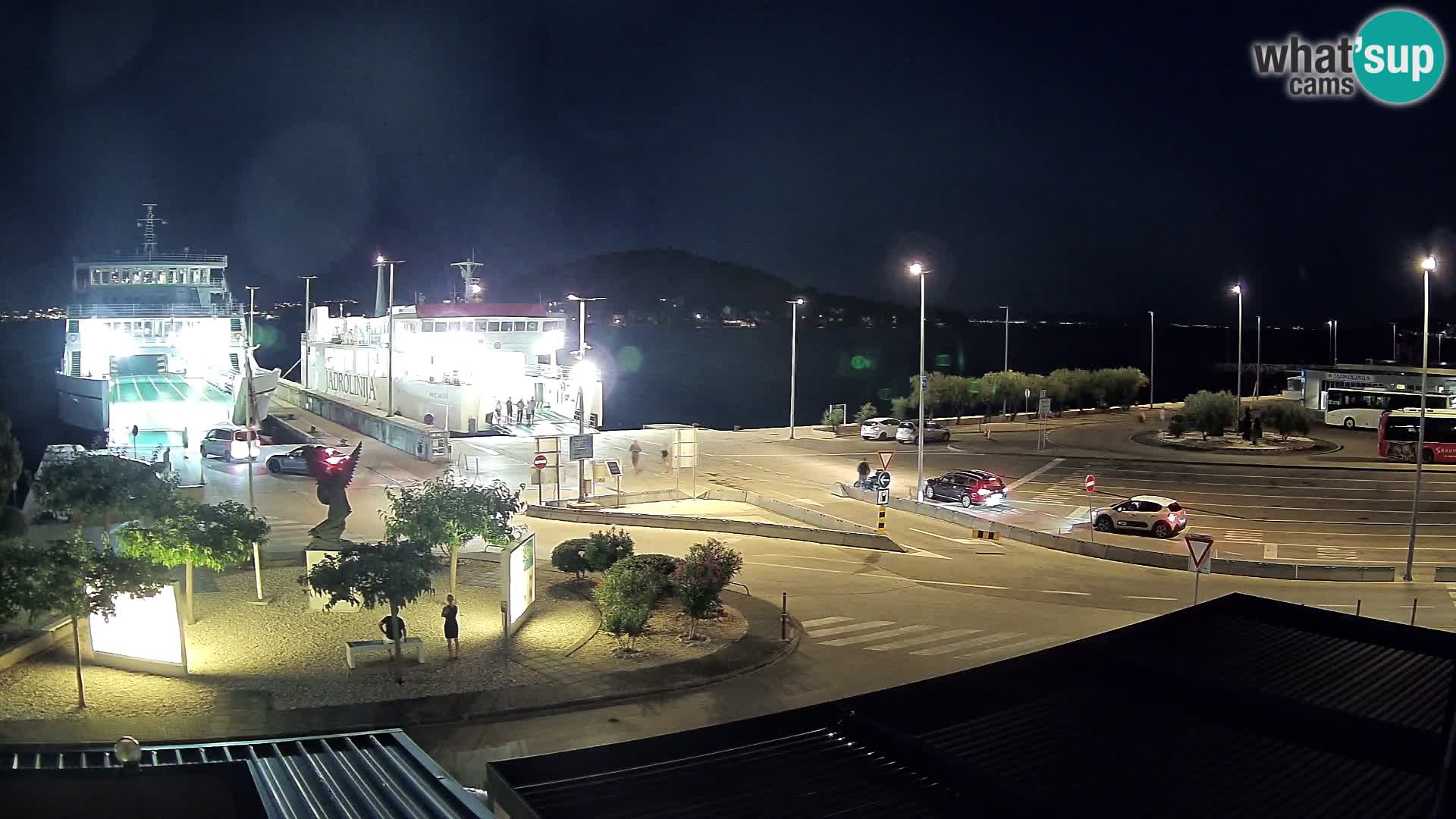Webcam Ugljan – Preko Ferry to Zadar