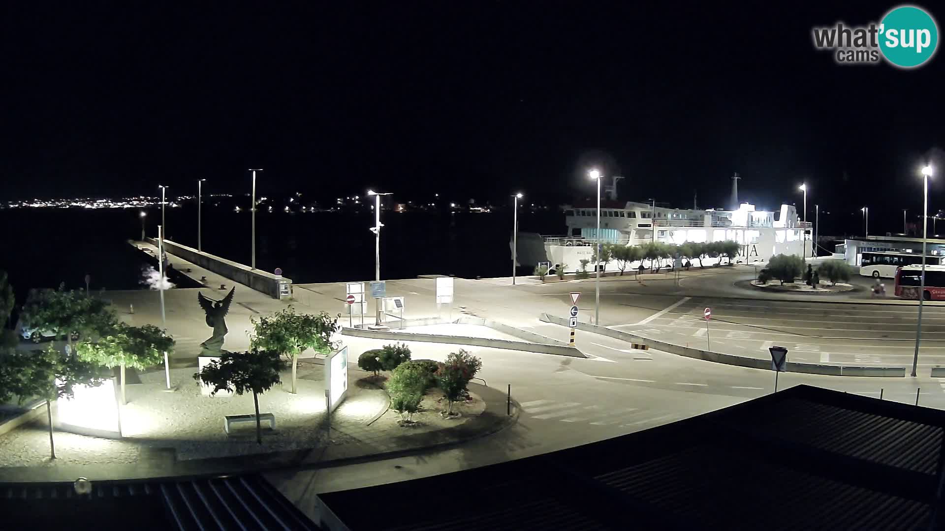 Webcam Ugljan – Preko Ferry to Zadar