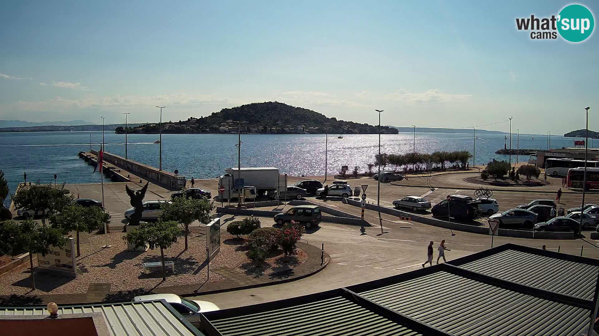Webcam Ugljan – Preko Ferry to Zadar