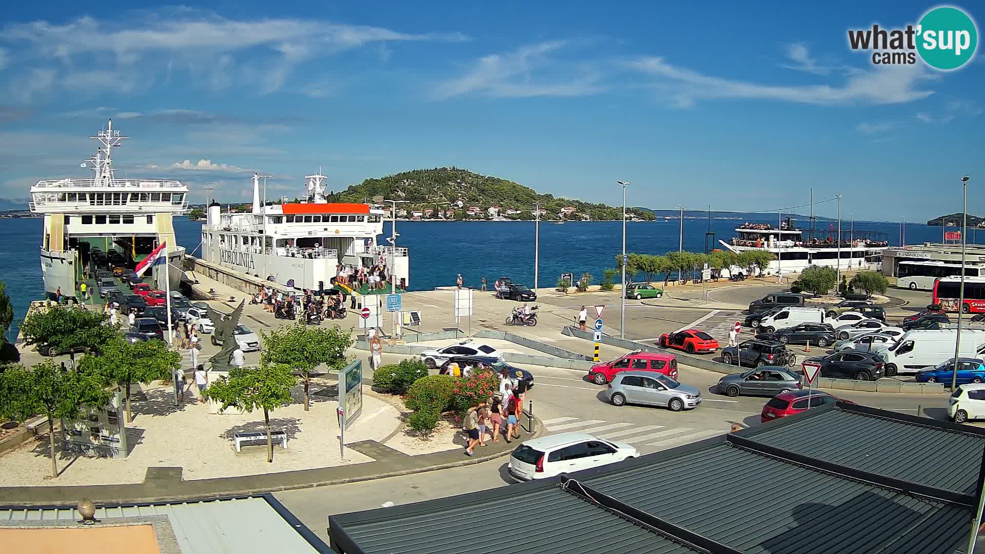 UGLJAN Webcam – Preko-Fähre nach Zadar