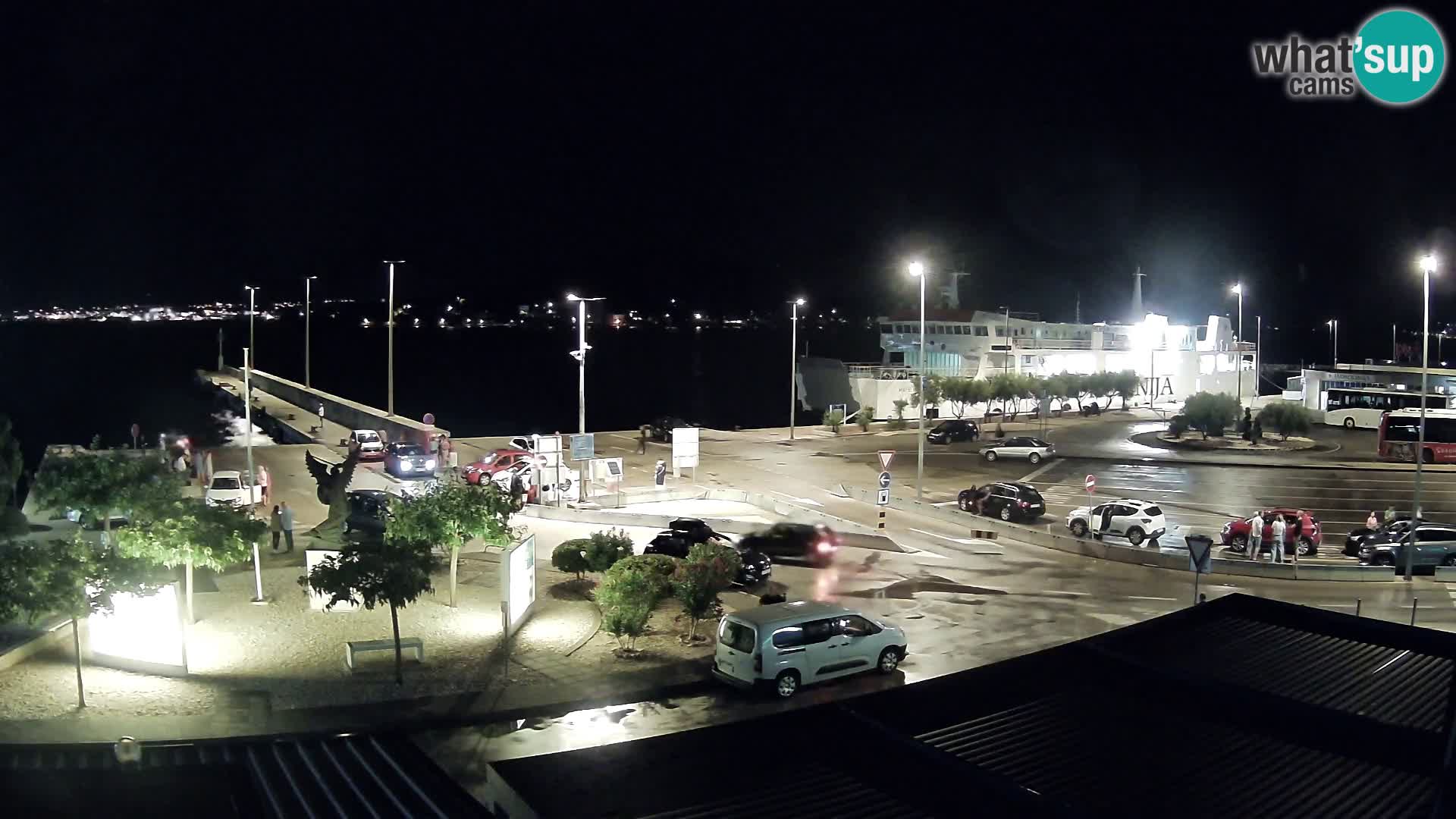Webcam Ugliano – terminal traghetto da Preko a Zara