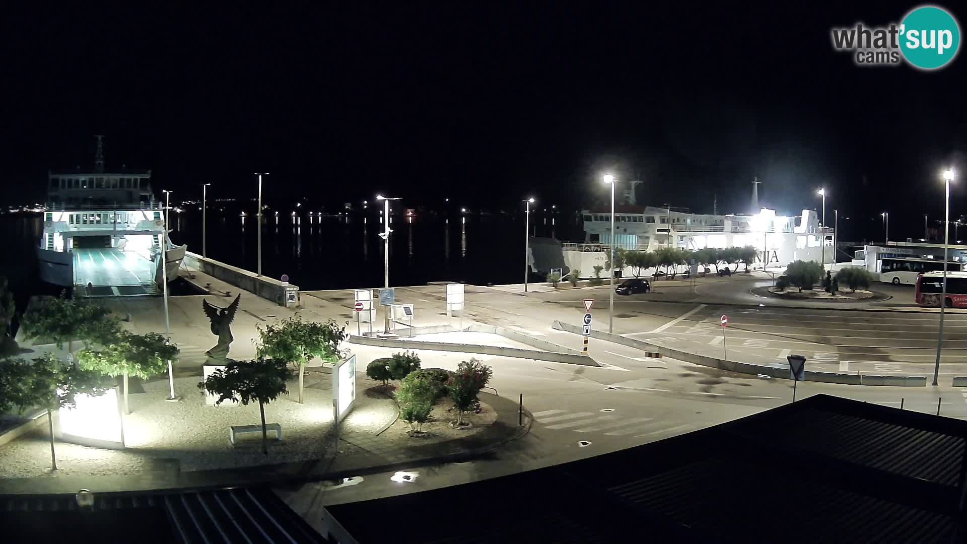 Webcam Ugliano – terminal traghetto da Preko a Zara