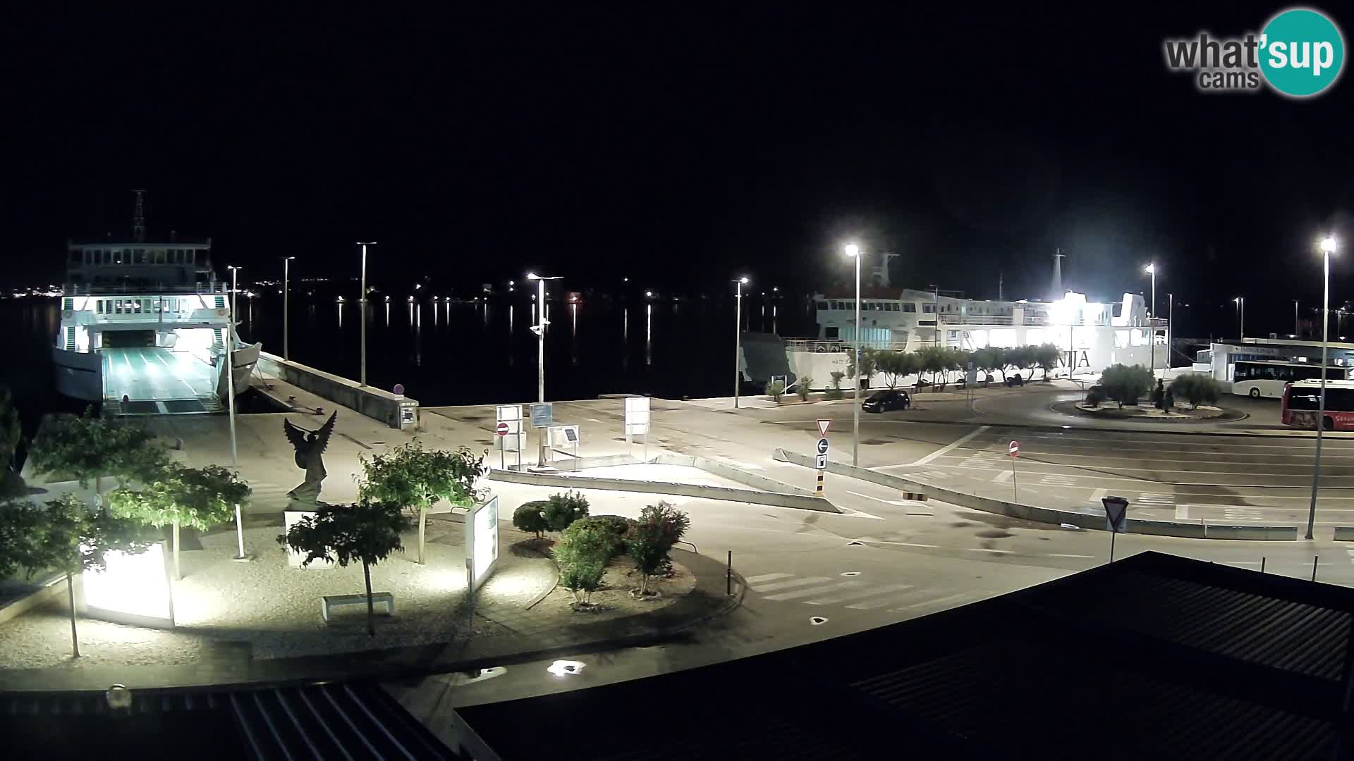 Spletna kamera Ugljan – trajekt Preko – Zadar