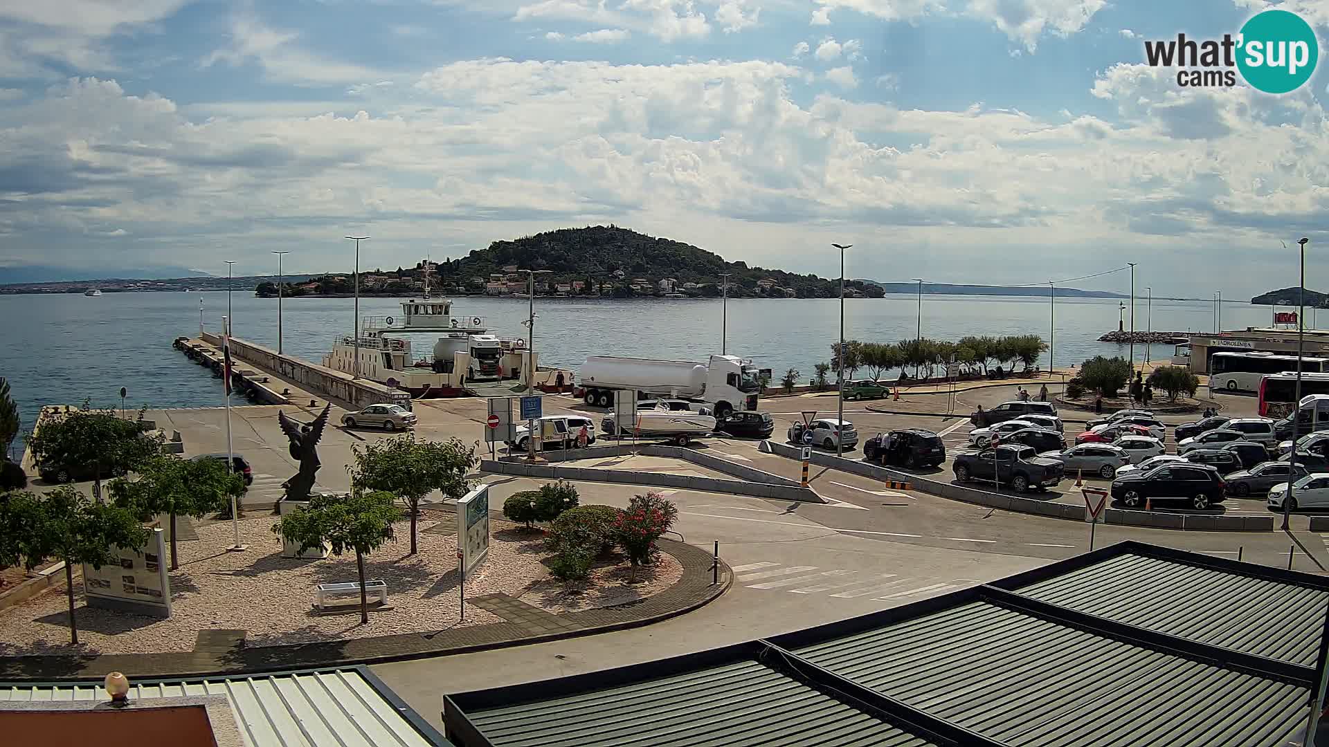 Cámara web UGLJAN – Transportar de Preko a Zadar