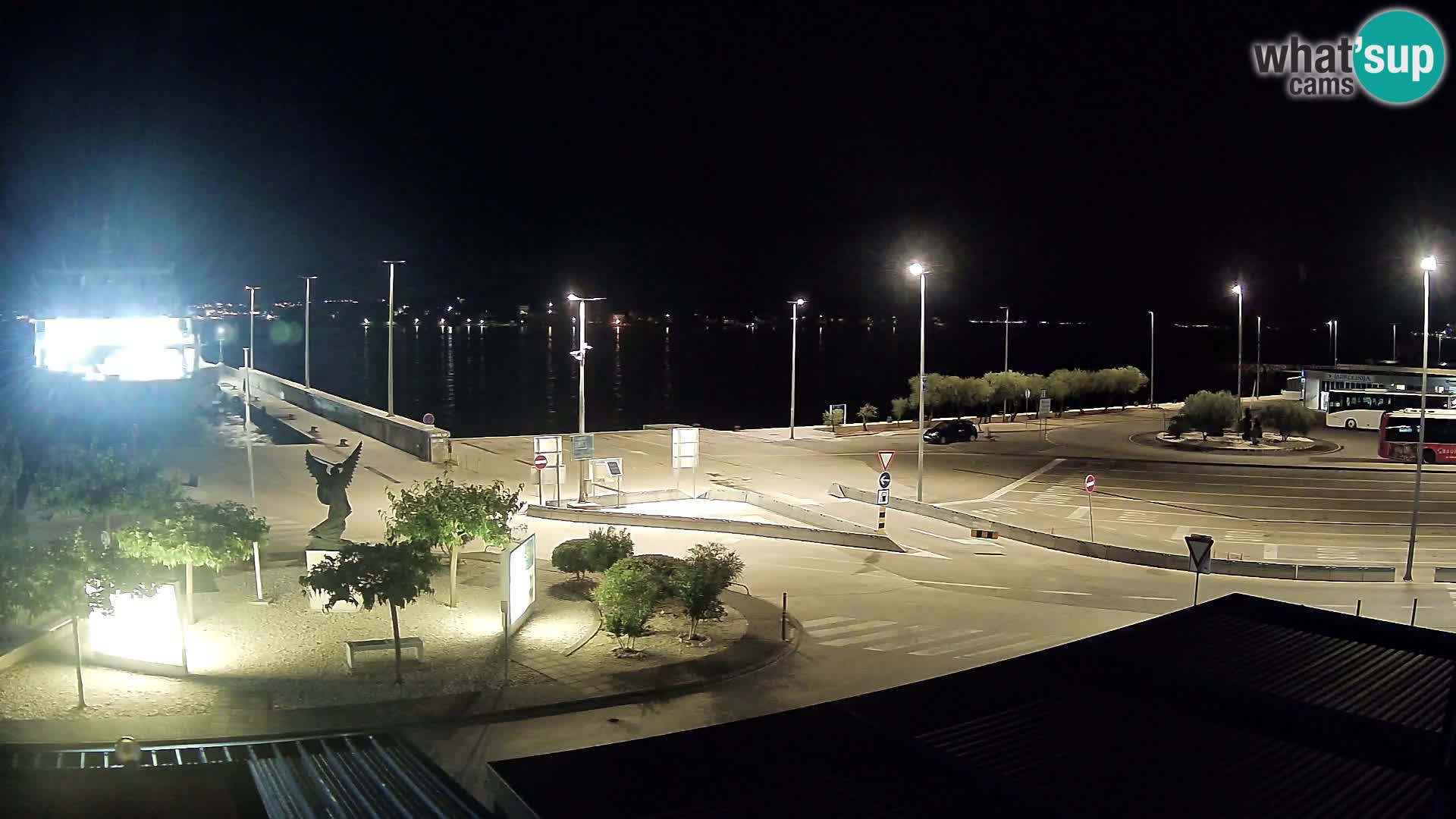 Spletna kamera Ugljan – trajekt Preko – Zadar