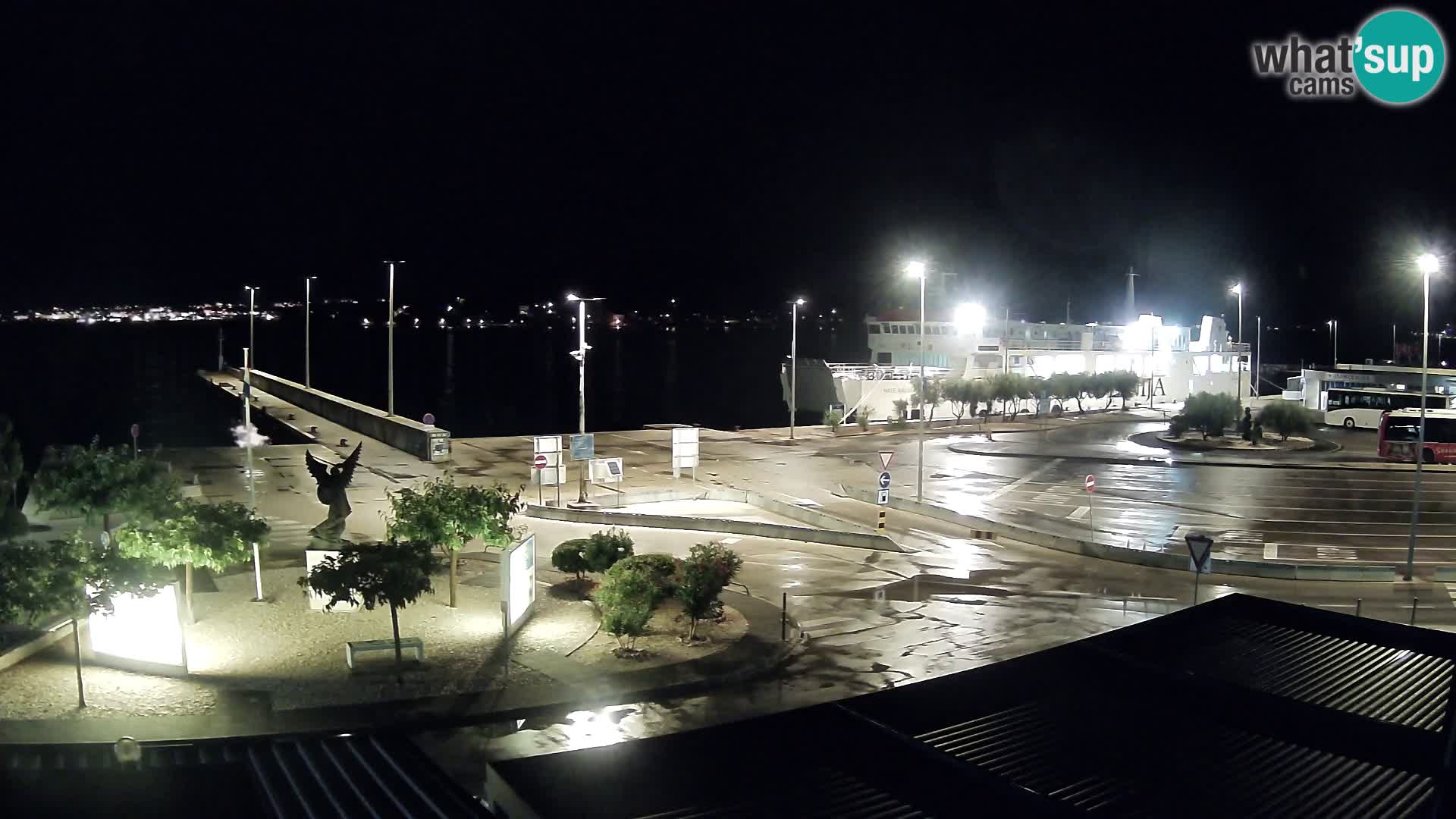 Webcam Ugljan – Preko Ferry to Zadar
