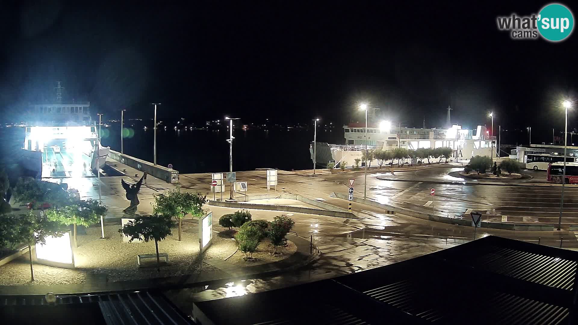 Webcam Ugljan – Preko Ferry to Zadar