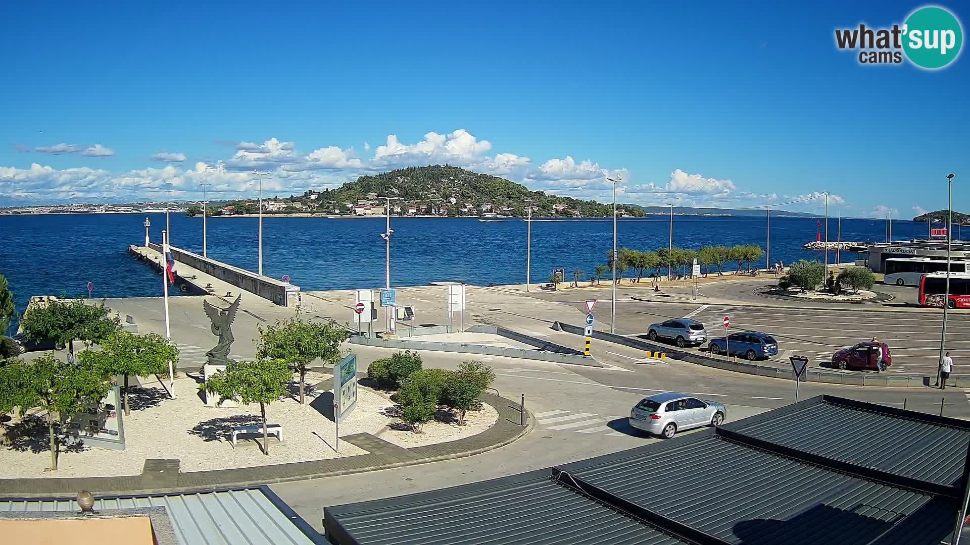 Web cam UGLJAN – Ferry de Preko à Zadar