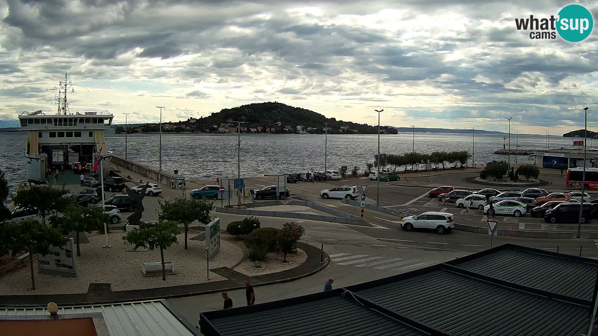 Webcam Ugljan – Preko Ferry to Zadar