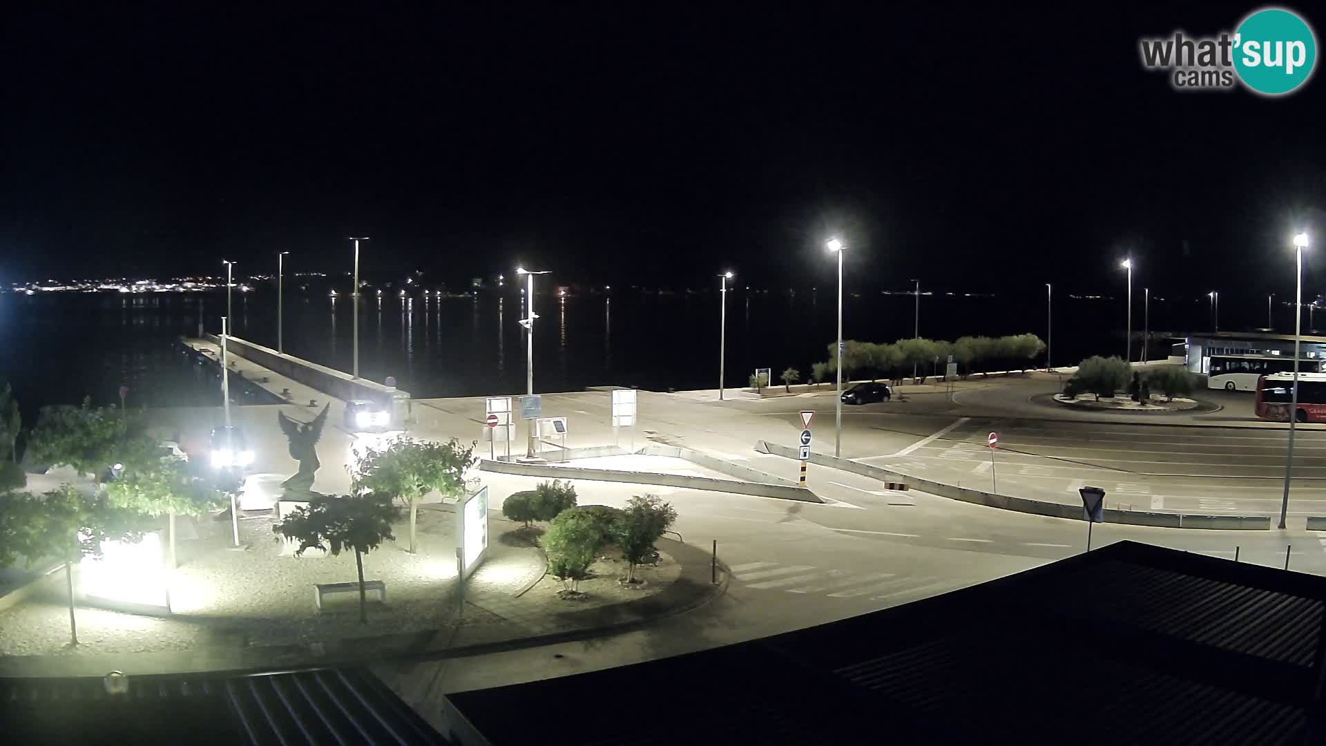 Spletna kamera Ugljan – trajekt Preko – Zadar