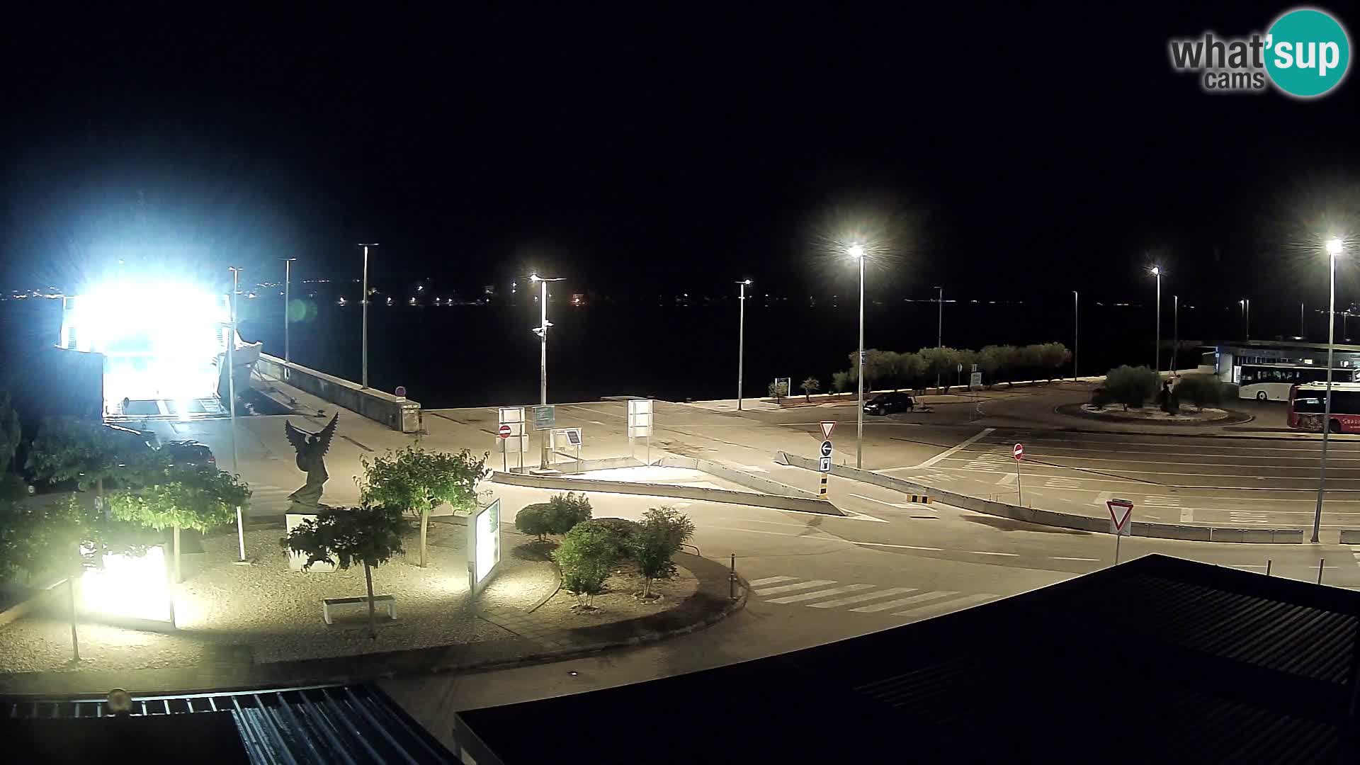 Webcam Ugljan – Preko Ferry to Zadar