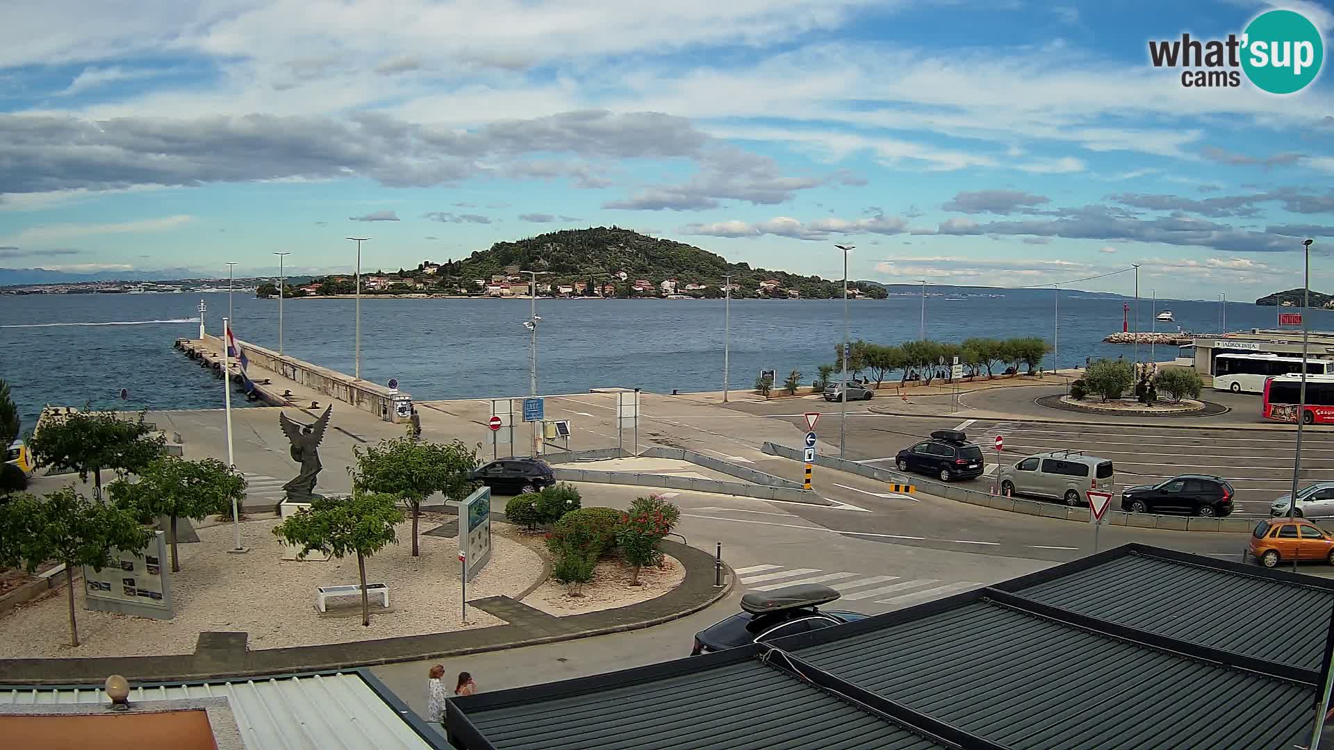 Webcam Ugljan – Preko Ferry to Zadar